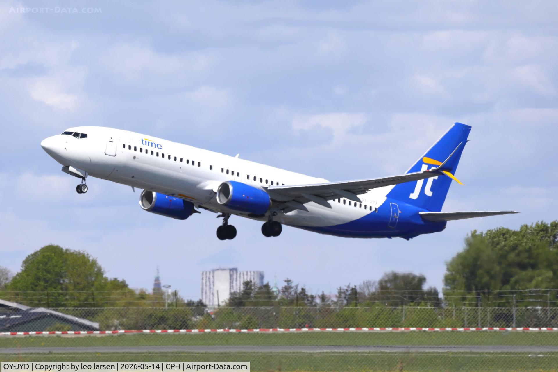 OY-JYD, 2014 Boeing B737-8SA C/N 44221, Copenhagen 14.5.2026