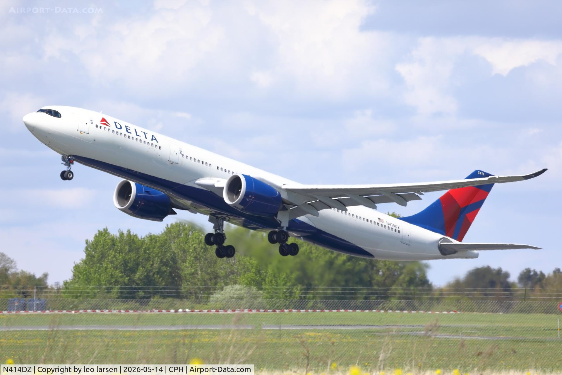 N414DZ, 2022 Airbus A330-941 C/N 1996, Copenhagen 14.5.2026