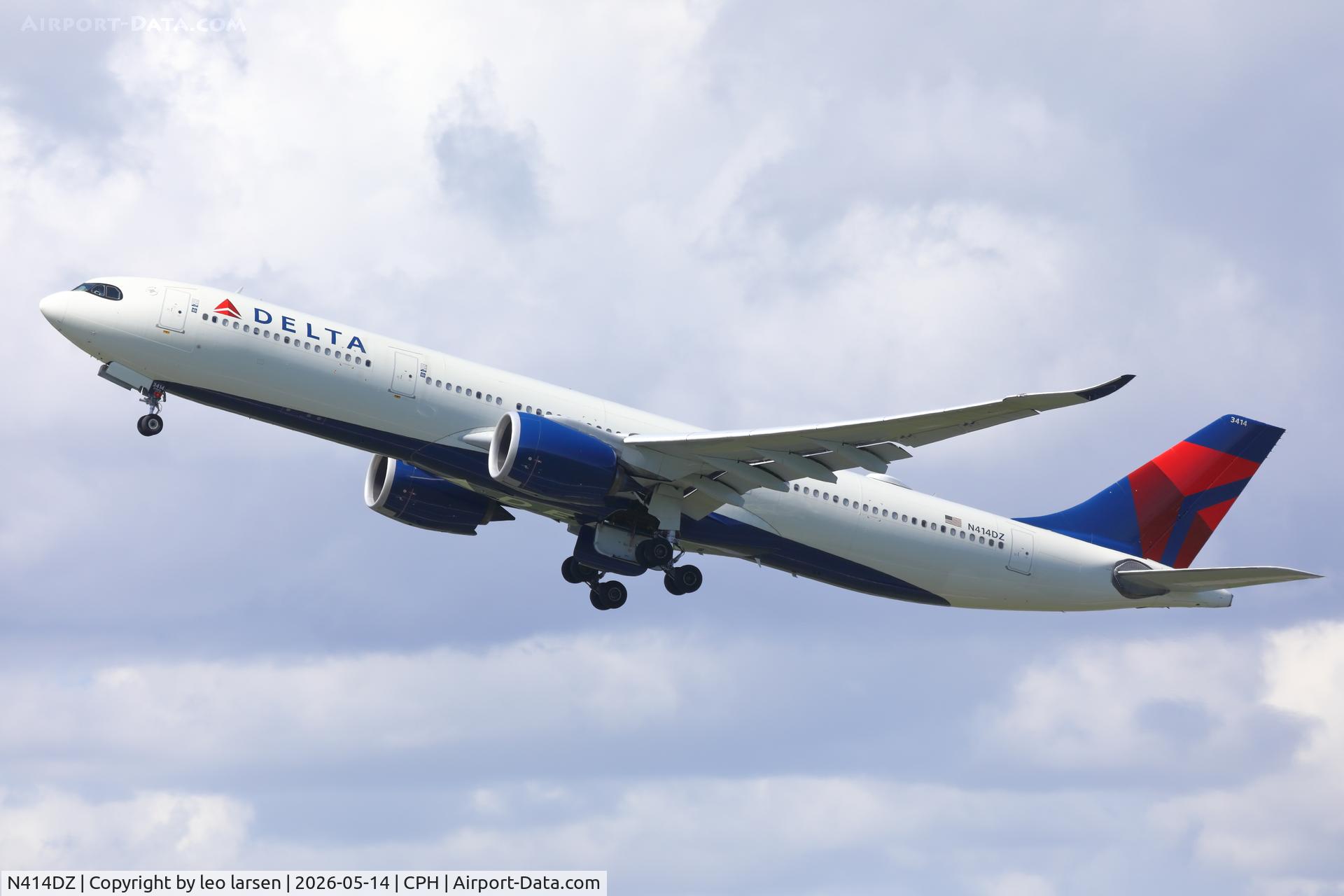 N414DZ, 2022 Airbus A330-941 C/N 1996, Copenhagen 14.5.2026
