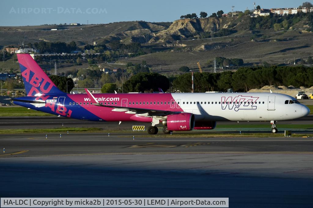 HA-LDC, 2020 Airbus A321-271NX C/N 9503, Taxiing