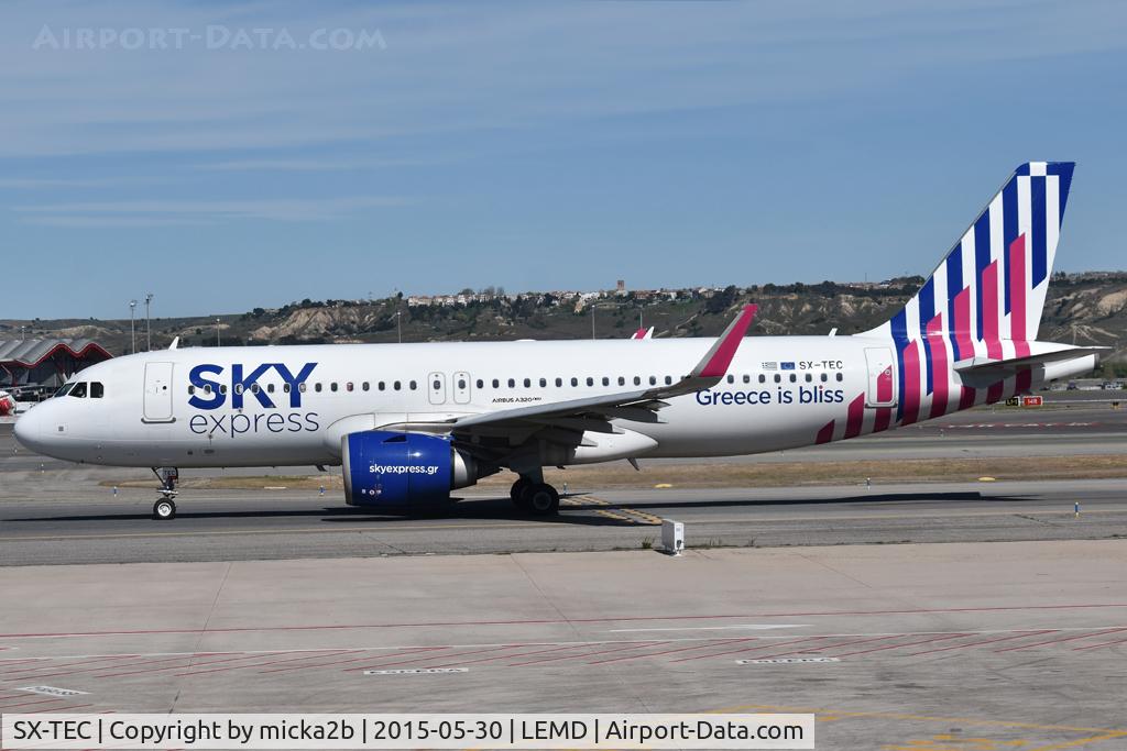 SX-TEC, 2020 Airbus A320-251N C/N 9566, Taxiing