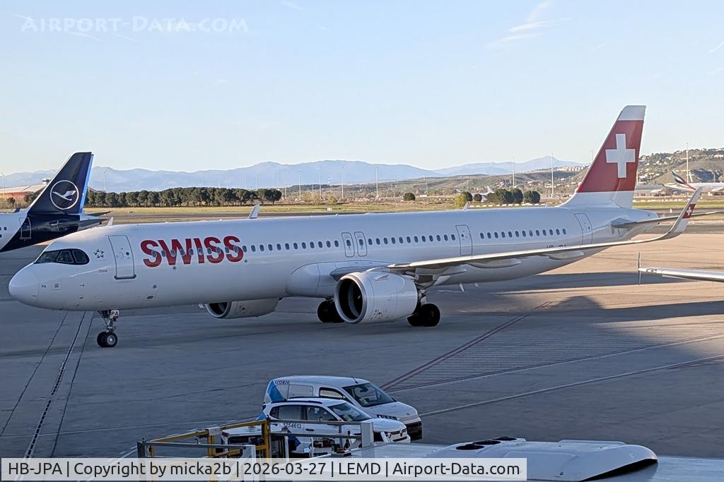 HB-JPA, 2020 Airbus A321-271NX C/N 9417, Taxiing
