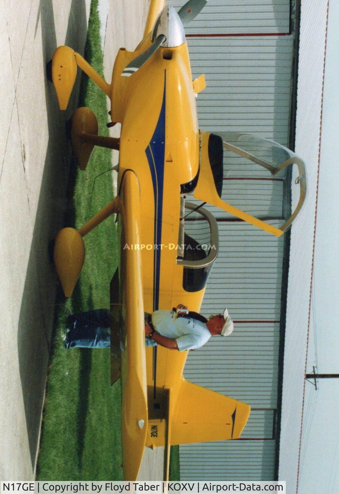 N17GE, 2002 Vans RV-6A C/N GW-101, on the ramp