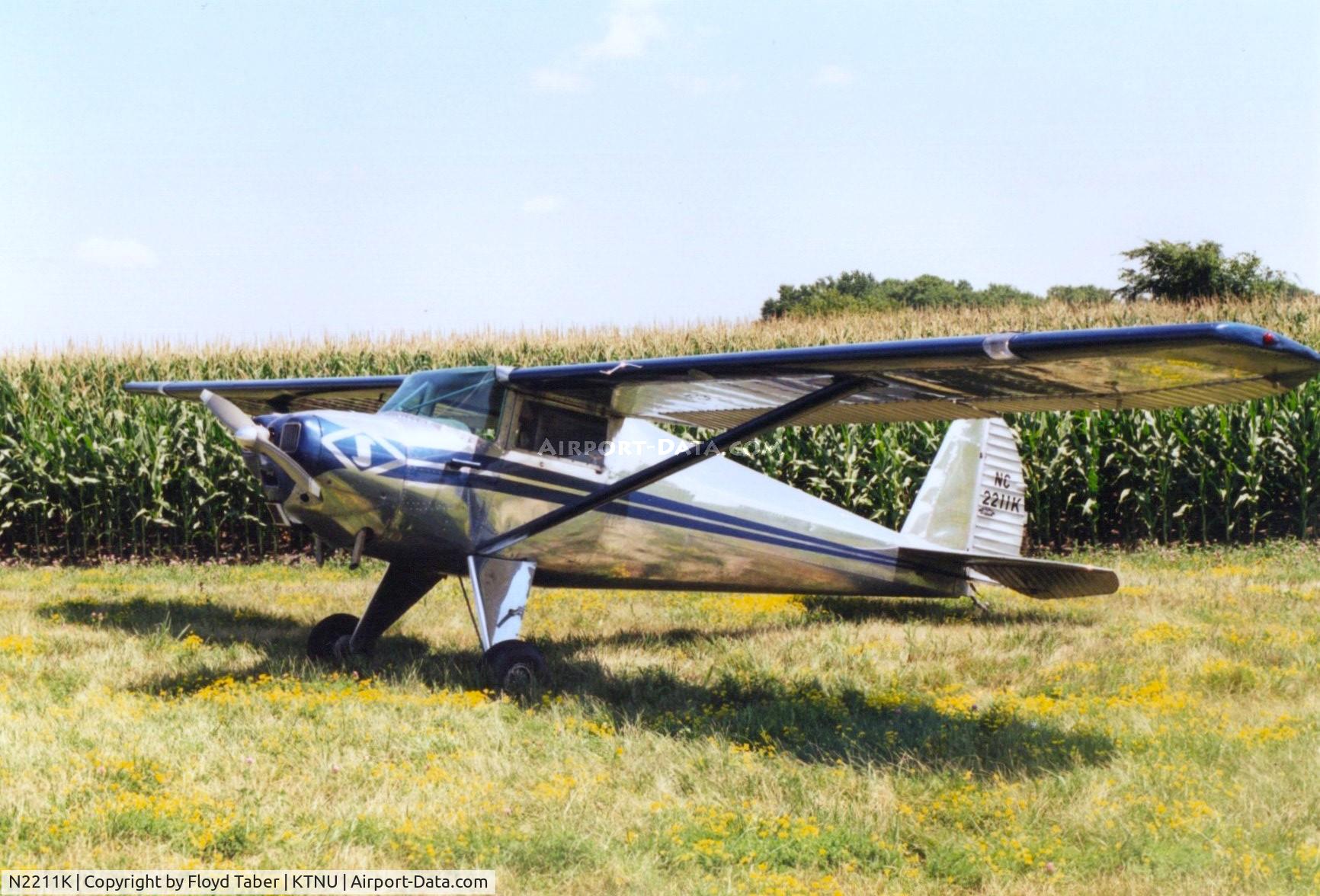 N2211K, 1947 Luscombe 8A C/N 4938, Newton Airshow