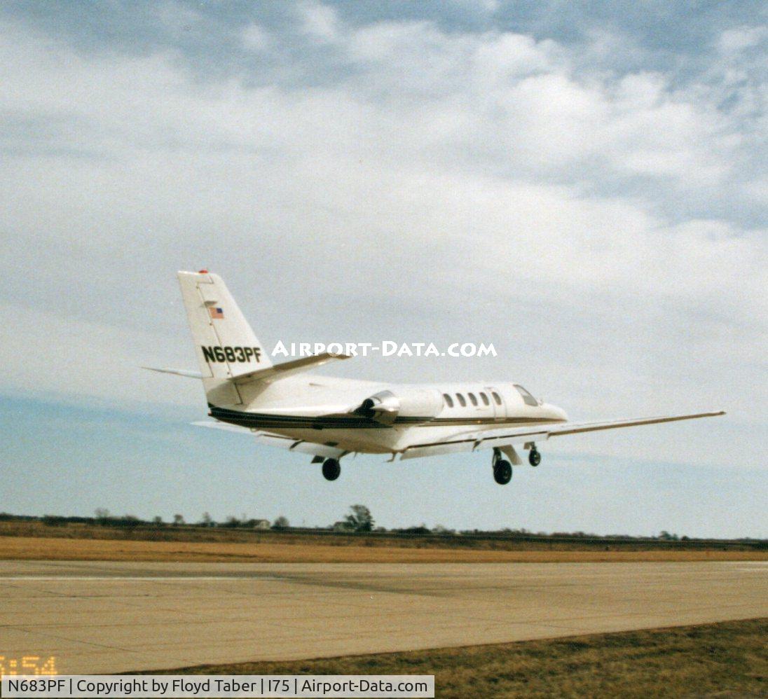 N683PF, 1985 Cessna S550 Citation IIS C/N S550-0083, Departing Osceola Iowa RWY 18