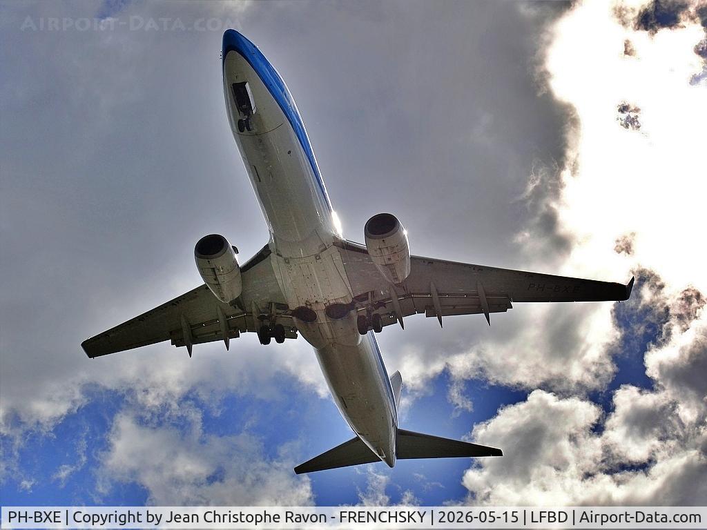 PH-BXE, 2000 Boeing 737-8K2, c/n 29595 l/n 552, Amsterdam (AMS)	Bordeaux (BOD)	KL1441
