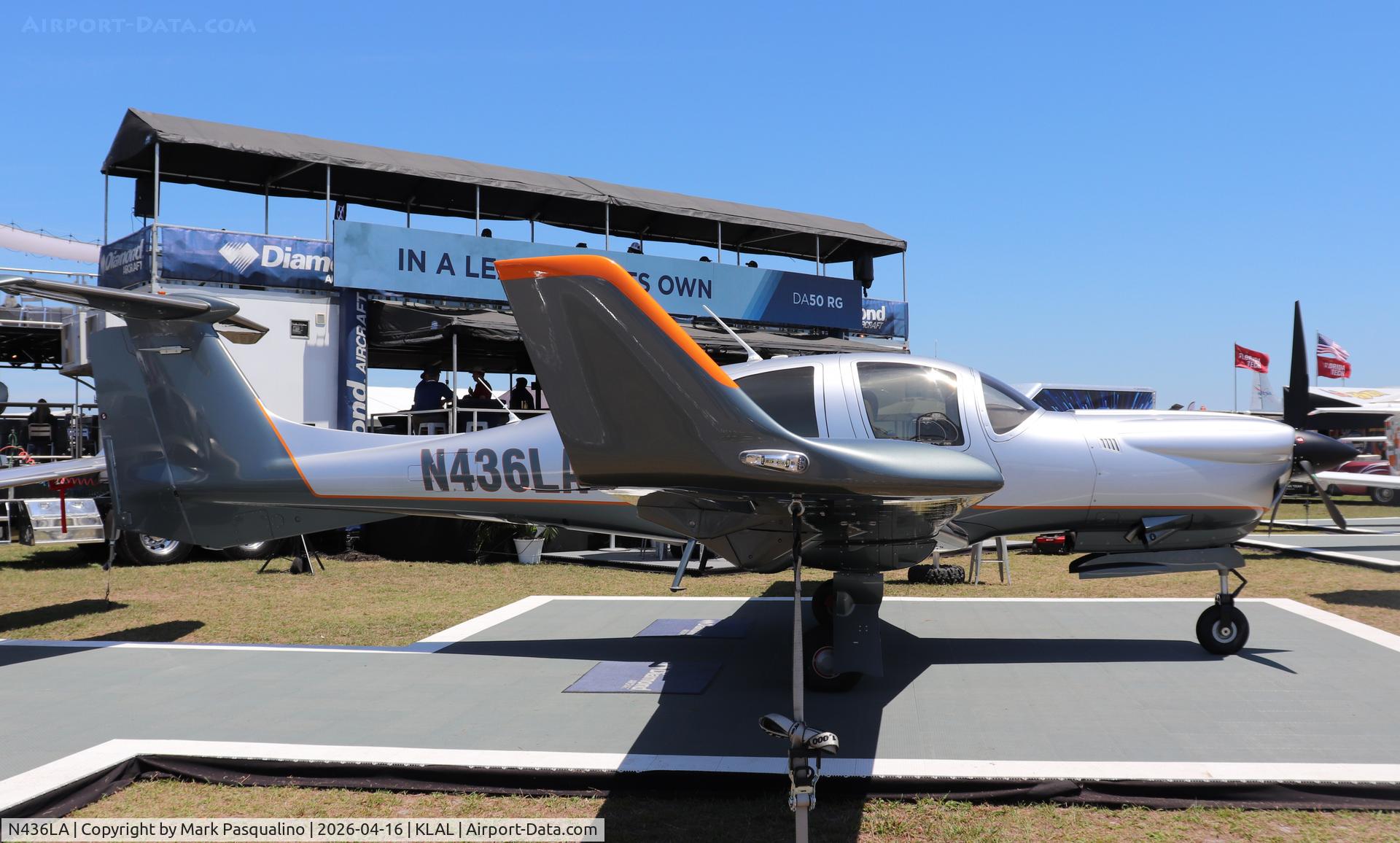 N436LA, 2025 Diamond DA 50 C C/N 50.C.A.A.086, Diamond DA 50 C