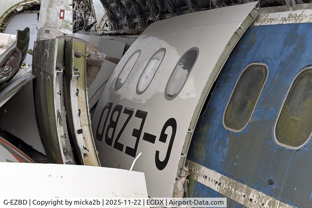 G-EZBD, 2006 Airbus A319-111, c/n 2873, Scrapped