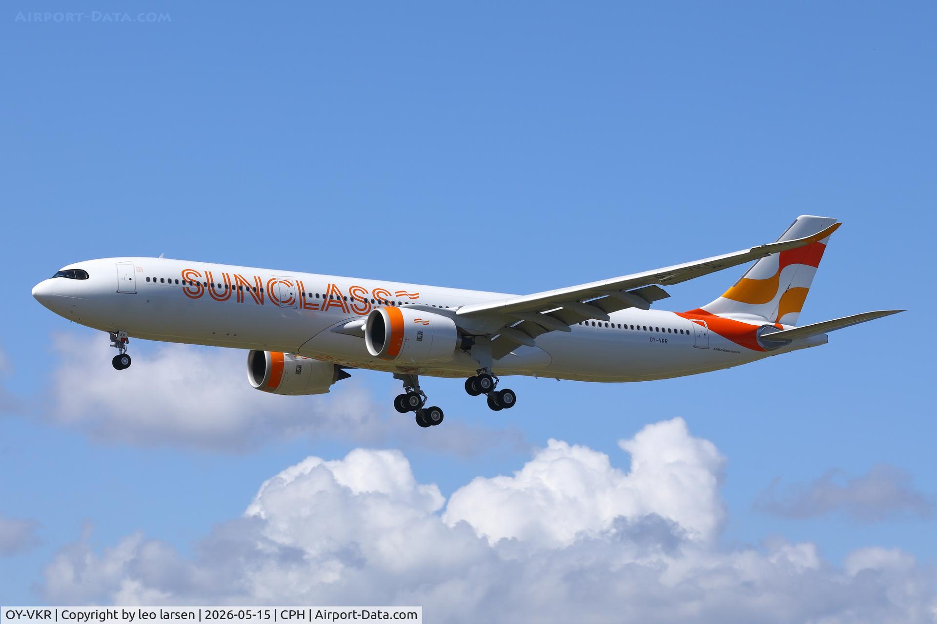 OY-VKR, 2026 Airbus A330-941N C/N 2129, Copenhagen 15.5.2029 on delivery flight