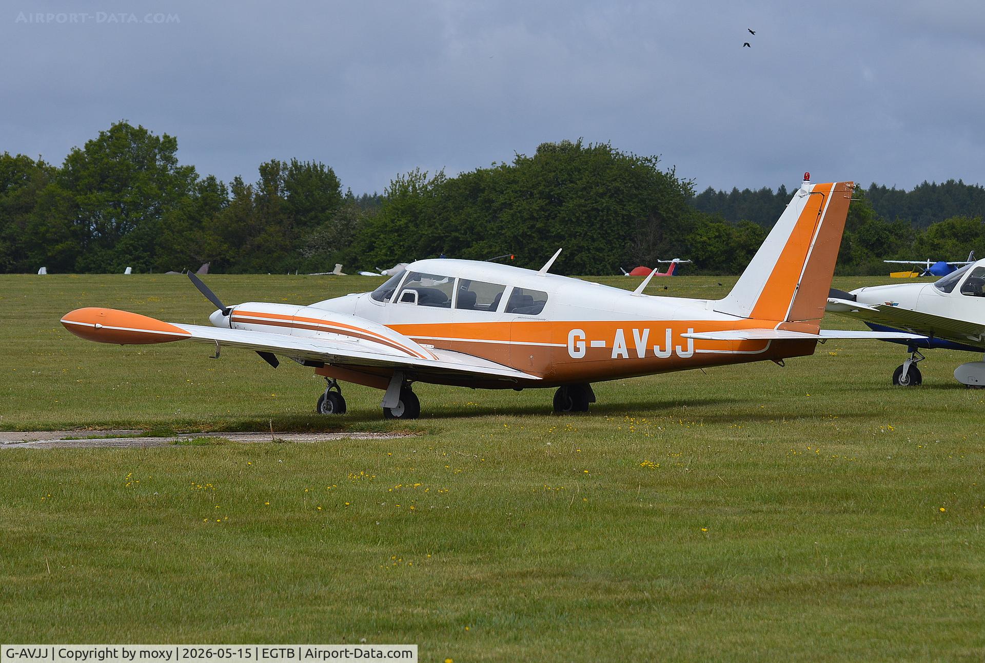 G-AVJJ, 1967 Piper PA-30-160 B Twin Comanche, c/n 30-1420, Piper PA-30-160 B Twin Comanche at Wycombe Air Park. Ex N8285Y