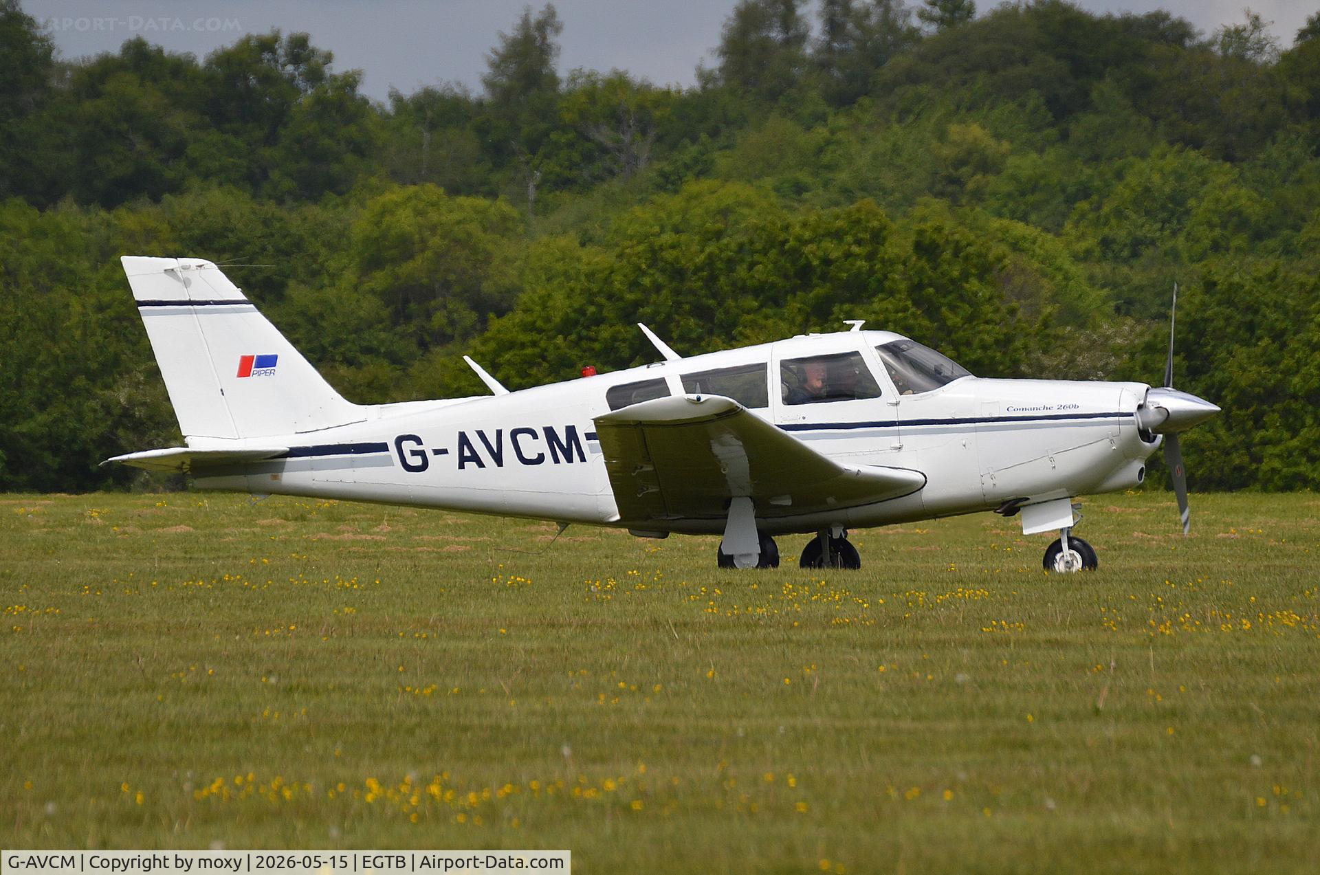 G-AVCM, 1966 Piper PA-24-260 Comanche B, c/n 24-4520, Piper PA-24-260 Comanche B at Wycombe Air Park. Ex N3492F