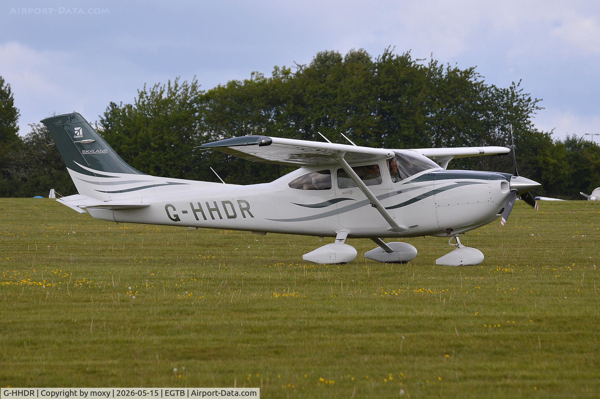 G-HHDR, 2008 Cessna 182T Skylane, c/n 18282071, Cessna 182T Skylane at Wycombe Air Park. Ex N6332X