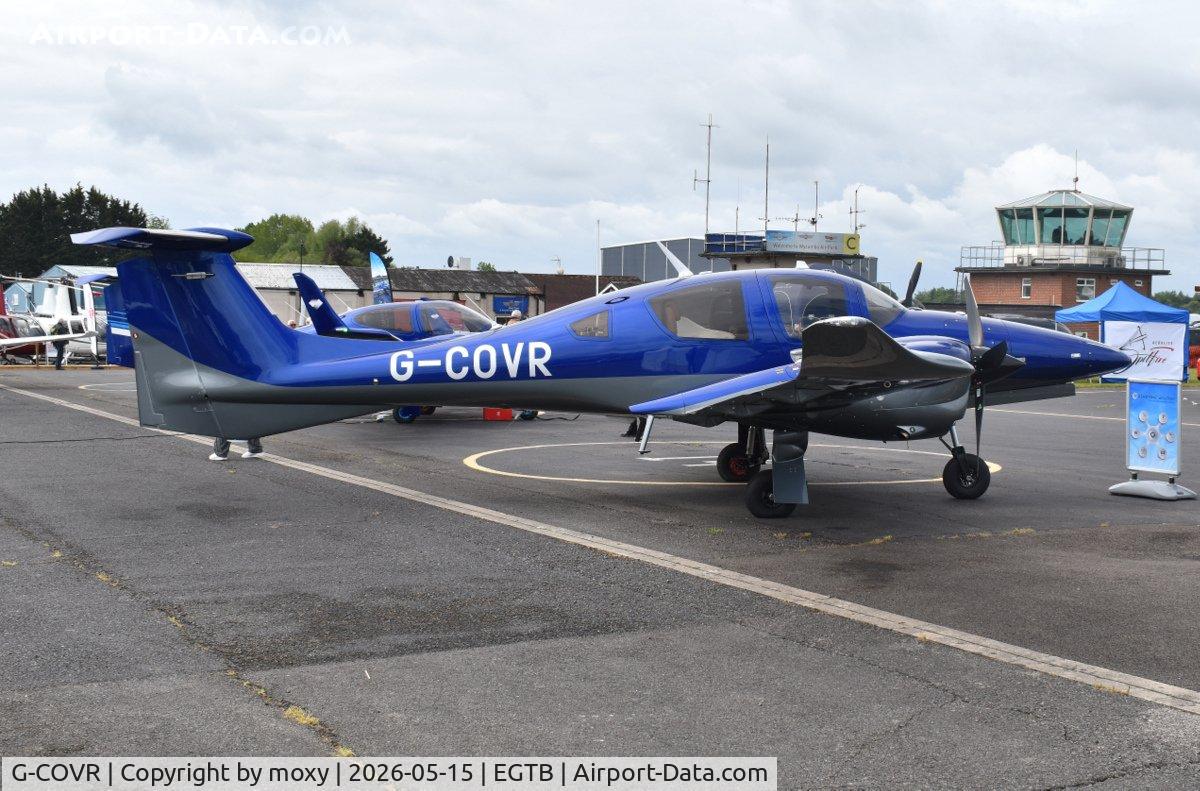 G-COVR, 1975 Diamond Aircraft Industries DA62, c/n 62.356, Diamond Aircraft Industries DA62 at Wycombe Air Park.