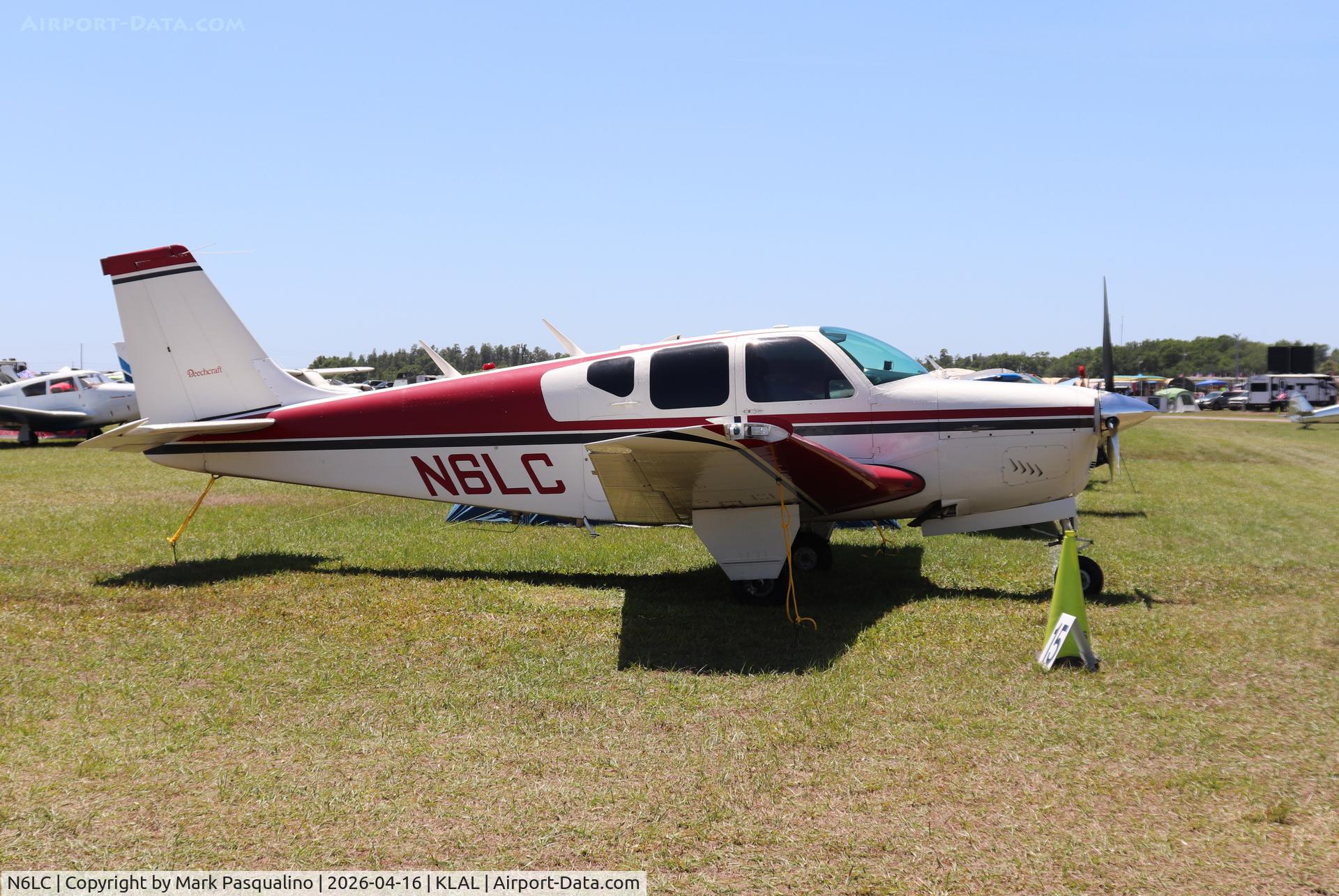 N6LC, 1961 Beech 35-A33 Debonair, c/n CD-333, Beech A33