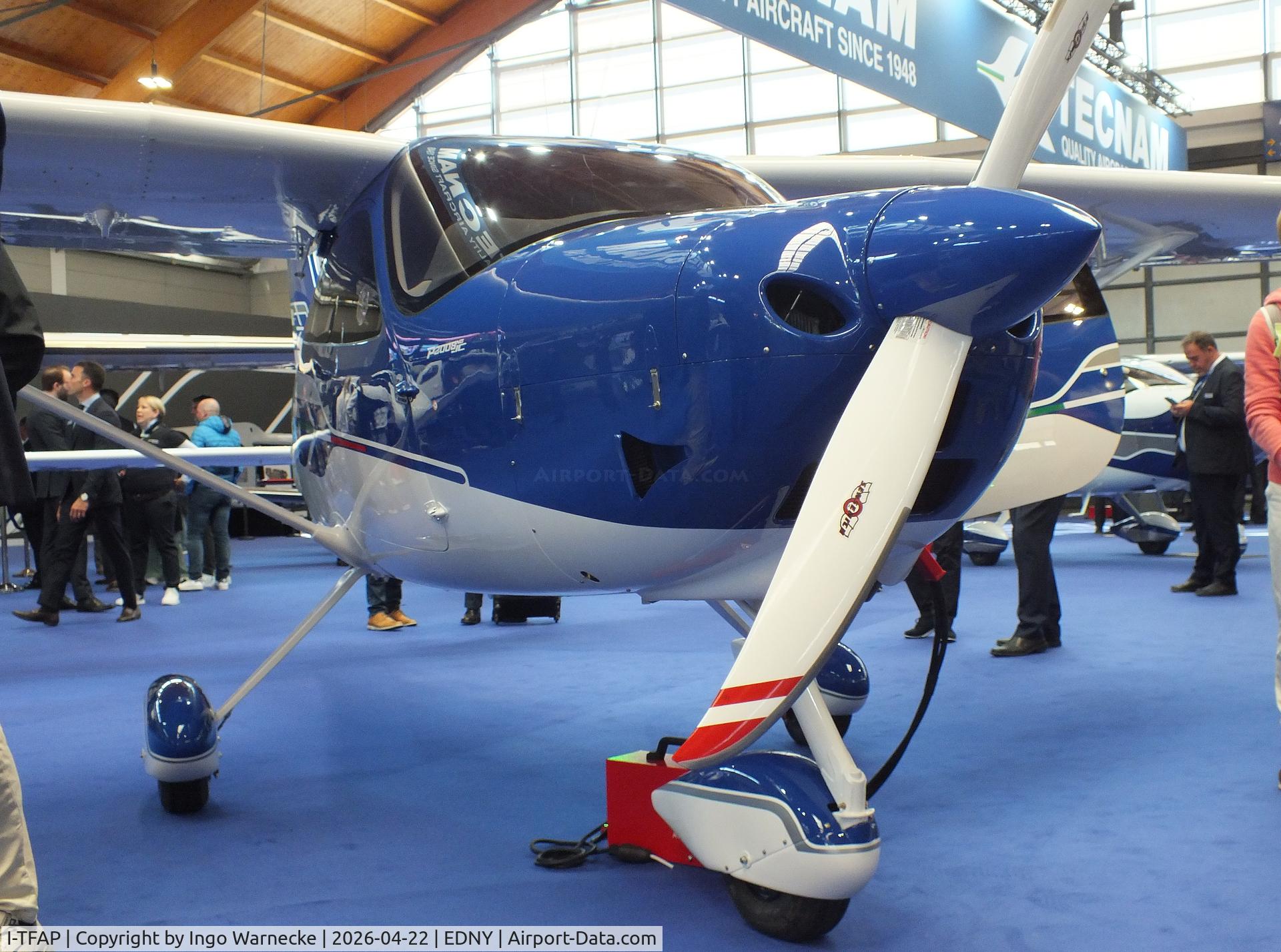 I-TFAP, Tecnam P2008 JC MG, Tecnam P2008 JC NG (New Generation) at the AERO 2026, Friedrichshafen