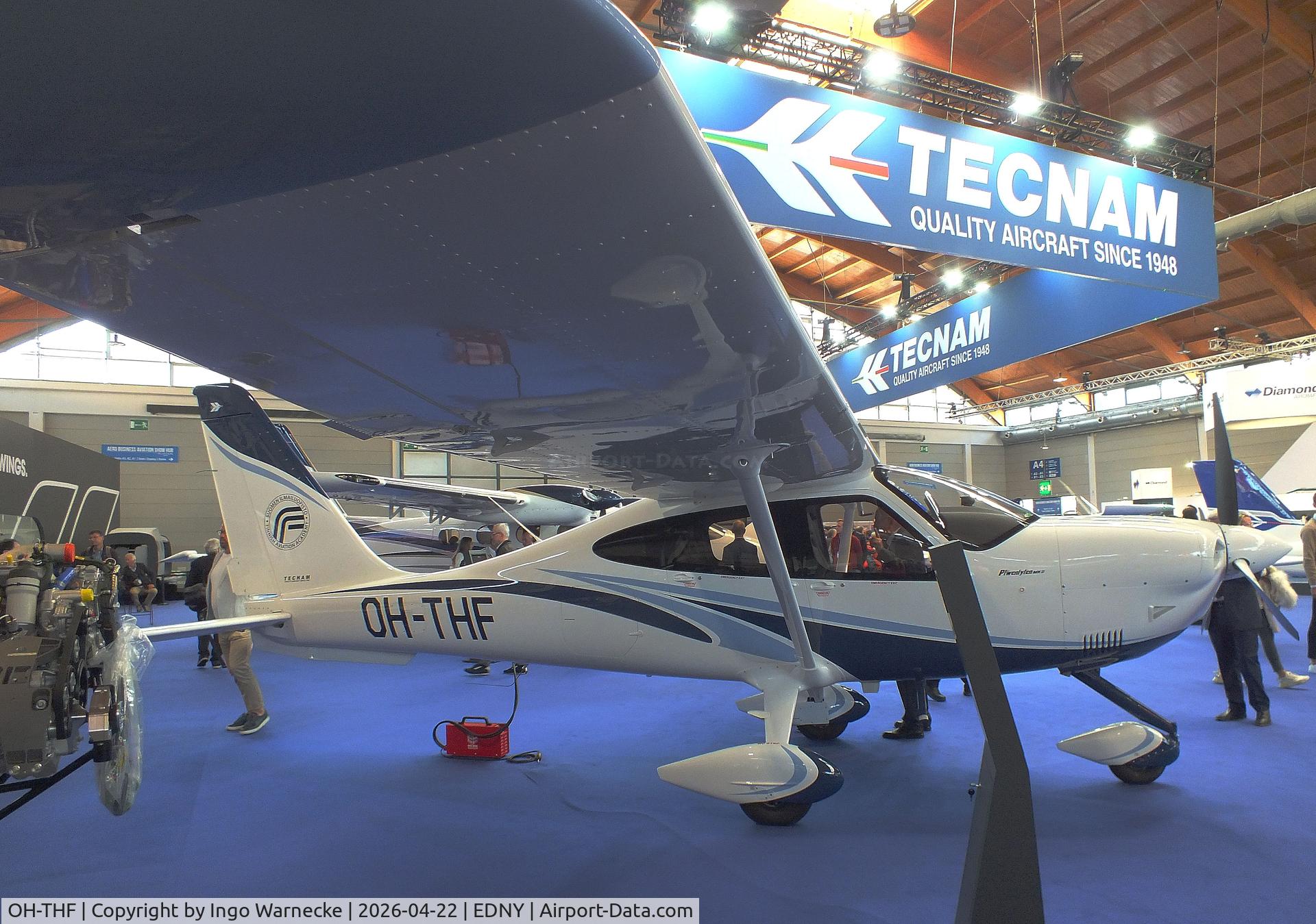 OH-THF, 2026 Tecnam P-2010 Mk.II TDI, Tecnam P2010 Mk II TDI at the AERO 2026, Friedrichshafen