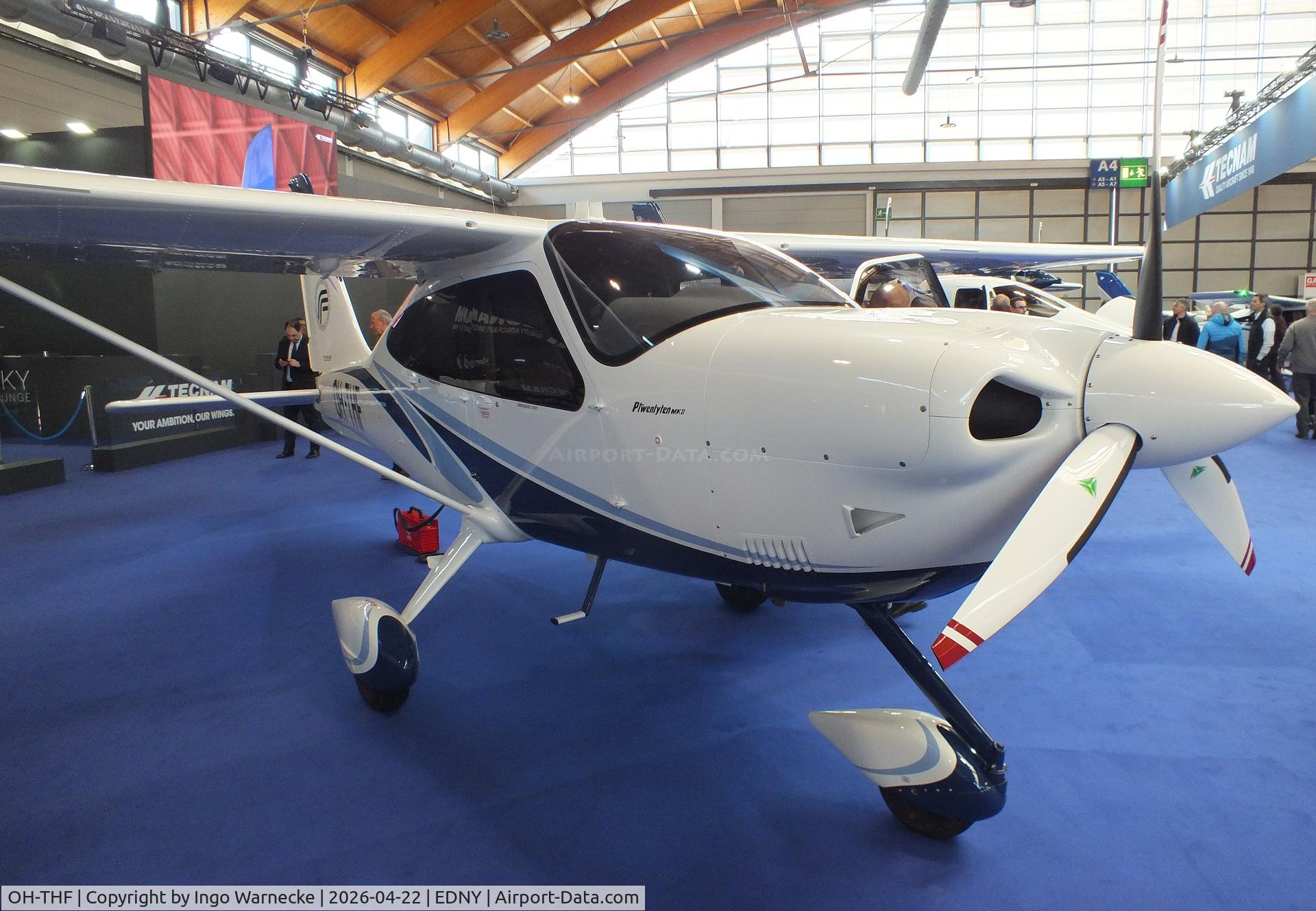 OH-THF, 2026 Tecnam P-2010 Mk.II TDI, Tecnam P2010 Mk II TDI at the AERO 2026, Friedrichshafen