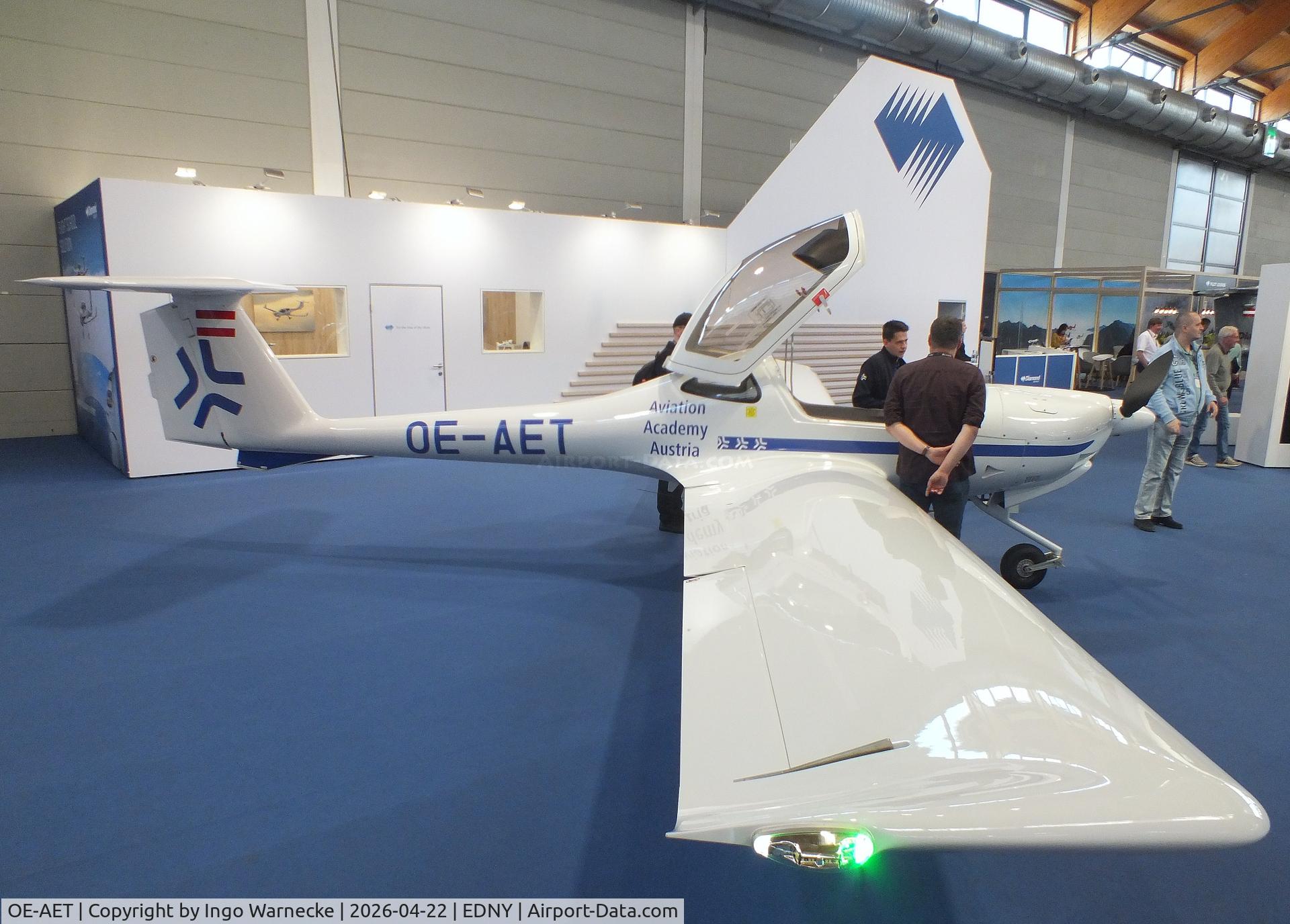 OE-AET, Diamond DV-20E Katana, c/n 20.E010, Diamond DV-20E Katana at the AERO 2026, Friedrichshafen
