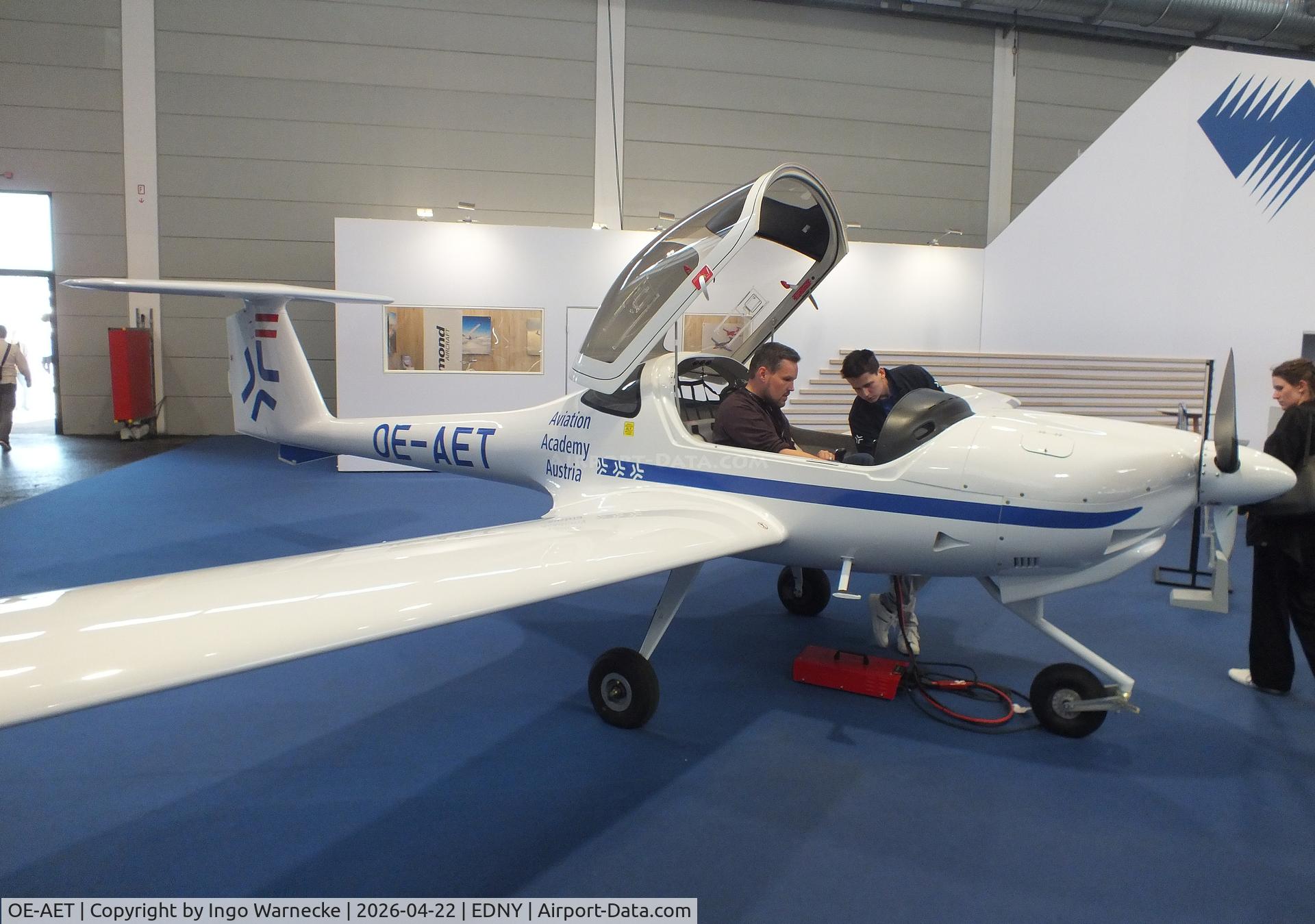 OE-AET, Diamond DV-20E Katana, c/n 20.E010, Diamond DV-20E Katana at the AERO 2026, Friedrichshafen