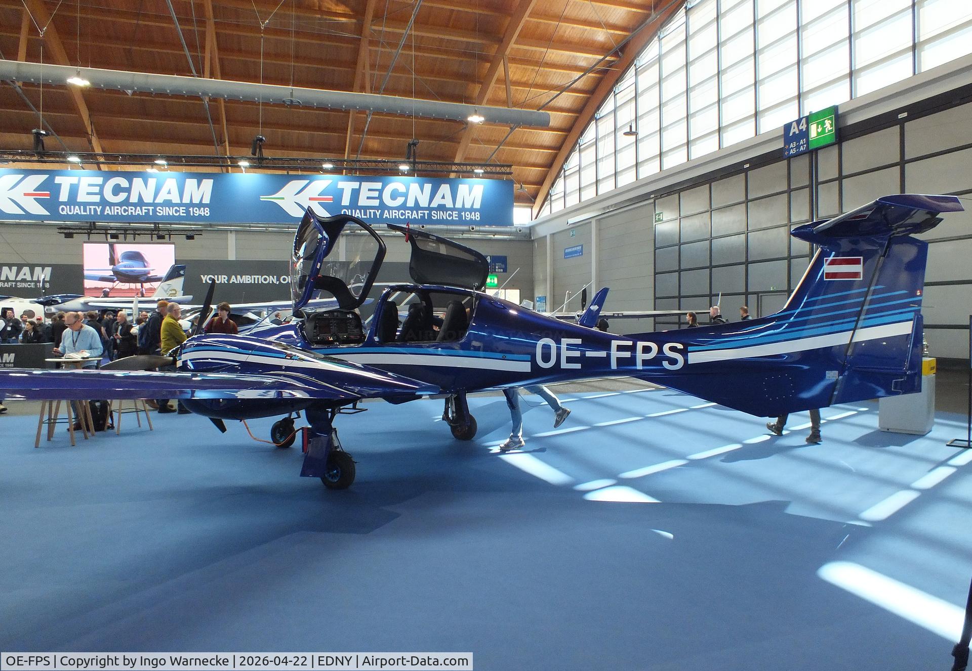 OE-FPS, Diamond DA42 NG Turbo Twin Star Twin Star, c/n 42.N614, Diamond DA-42 NG Turbo Twin Star at the AERO 2026, Friedrichshafen