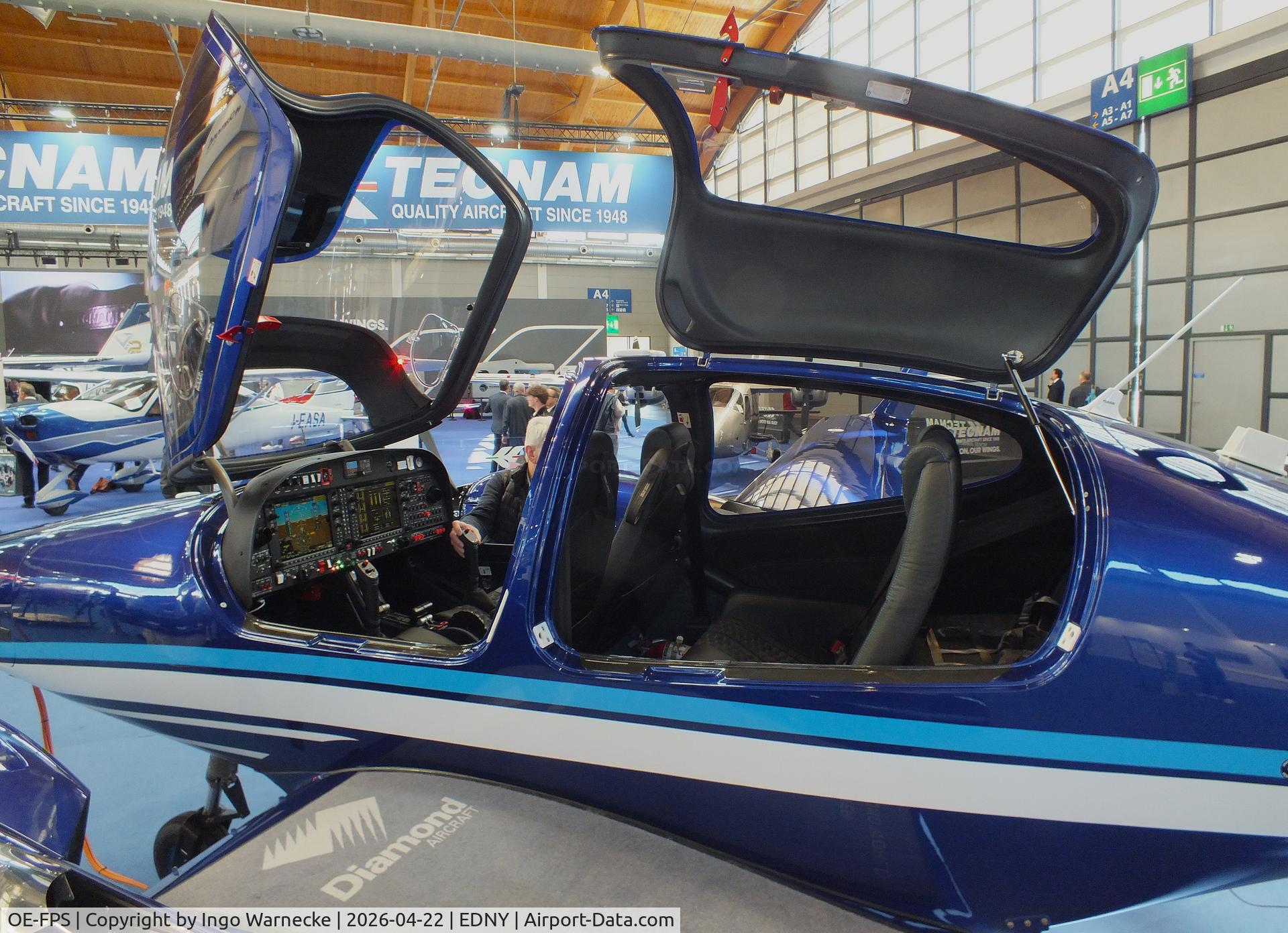OE-FPS, Diamond DA42 NG Turbo Twin Star Twin Star, c/n 42.N614, Diamond DA-42 NG Turbo Twin Star at the AERO 2026, Friedrichshafen