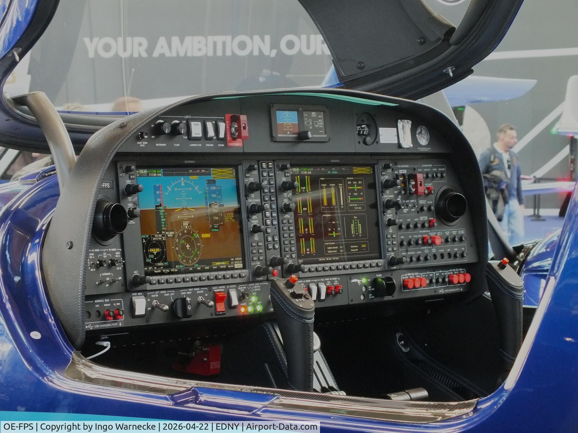 OE-FPS, Diamond DA42 NG Turbo Twin Star Twin Star, c/n 42.N614, Diamond DA-42 NG Turbo Twin Star at the AERO 2026, Friedrichshafen