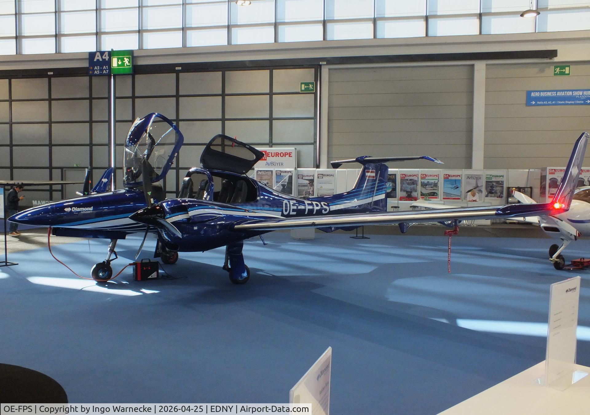 OE-FPS, Diamond DA42 NG Turbo Twin Star Twin Star, c/n 42.N614, Diamond DA-42 NG Turbo Twin Star at the AERO 2026, Friedrichshafen