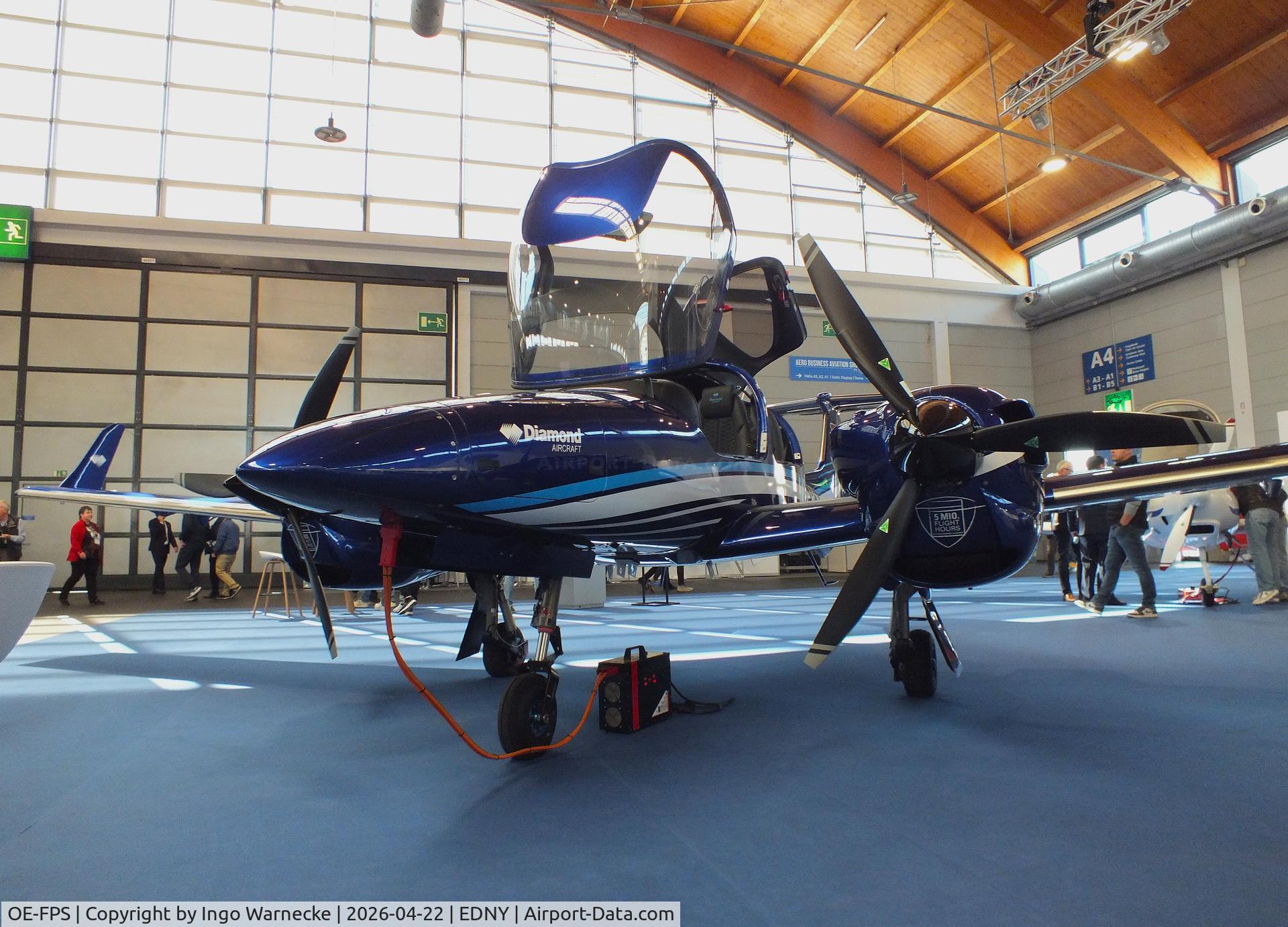 OE-FPS, Diamond DA42 NG Turbo Twin Star Twin Star, c/n 42.N614, Diamond DA-42 NG Turbo Twin Star at the AERO 2026, Friedrichshafen