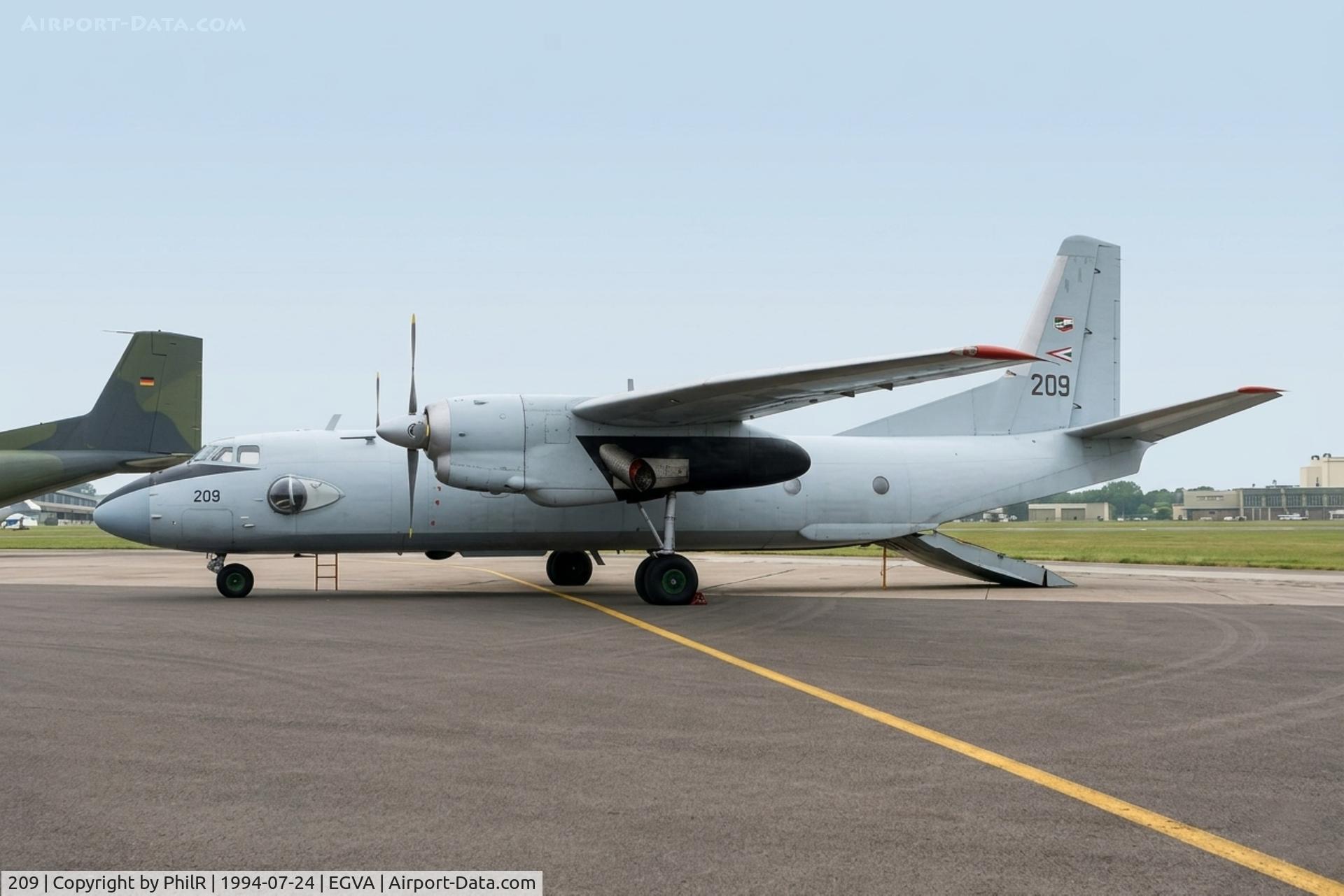 209, Antonov An-26, c/n 717900, 209 Antonov An-26 Curl HungAF IAT 

