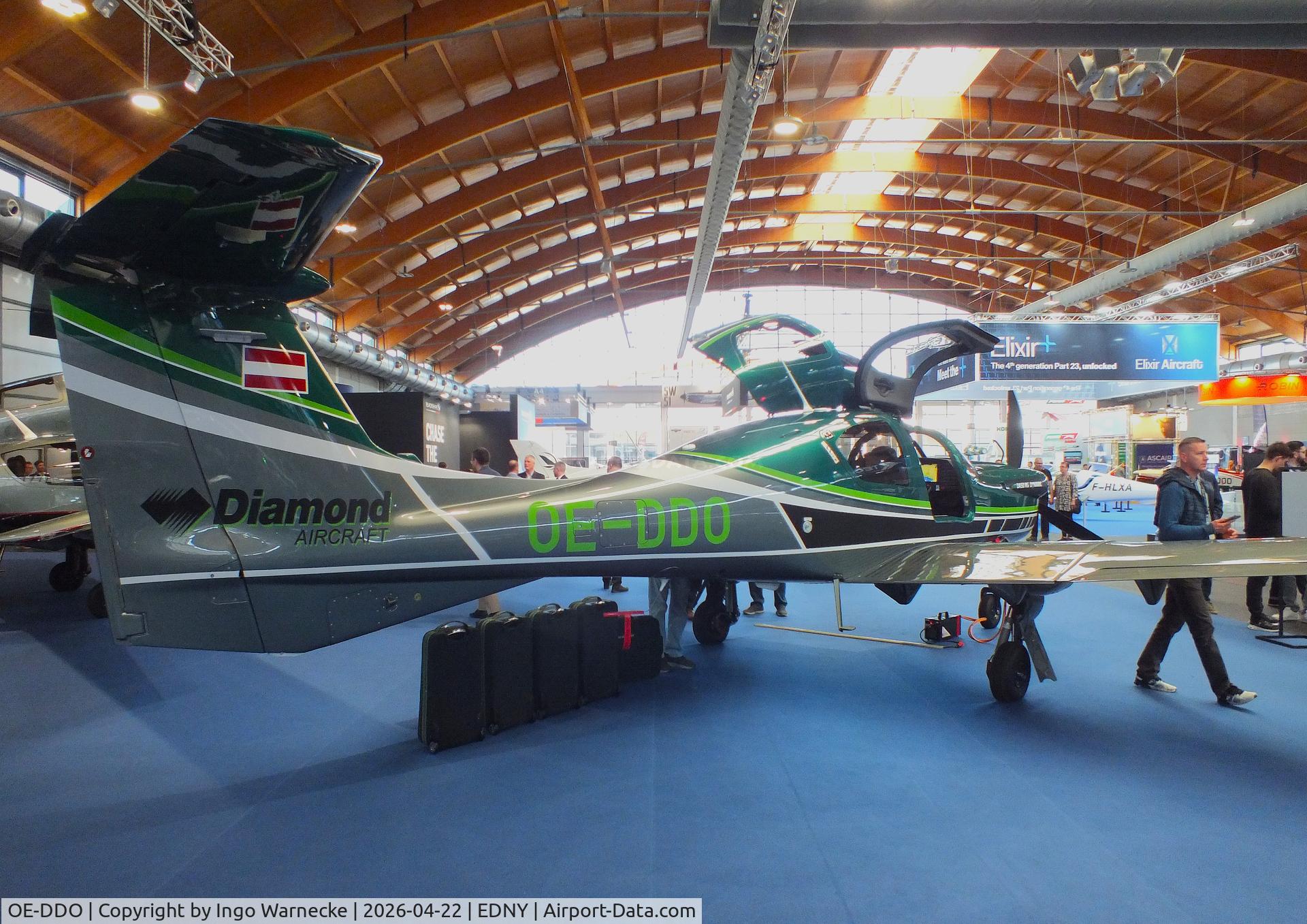 OE-DDO, Diamond DA50 RG Dynamic, c/n 50.C.A.A.083, Diamond DA-50 RG Dynamic auf der AERO 2026, Friedrichshafen