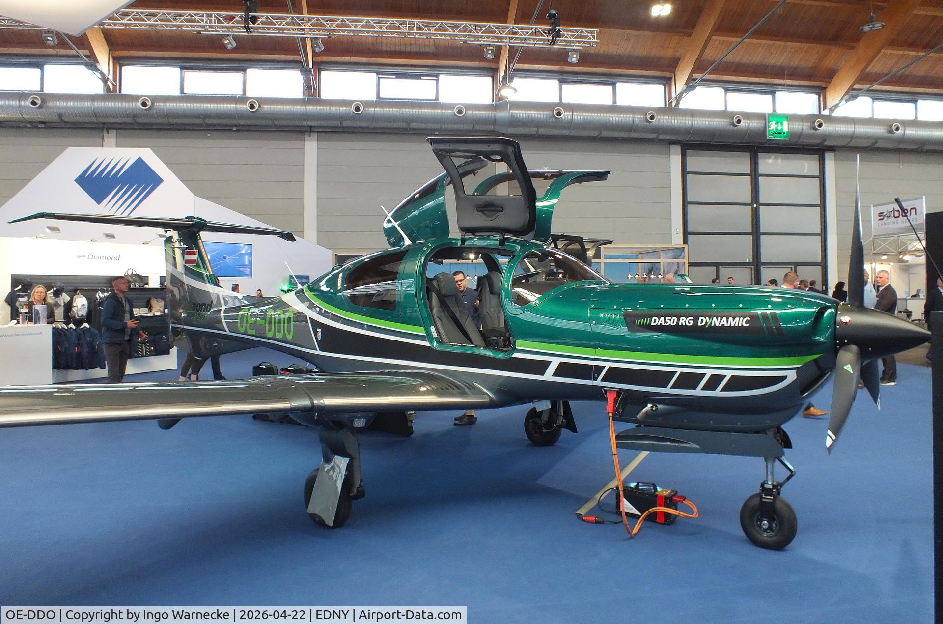 OE-DDO, Diamond DA50 RG Dynamic, c/n 50.C.A.A.083, Diamond DA-50 RG Dynamic auf der AERO 2026, Friedrichshafen