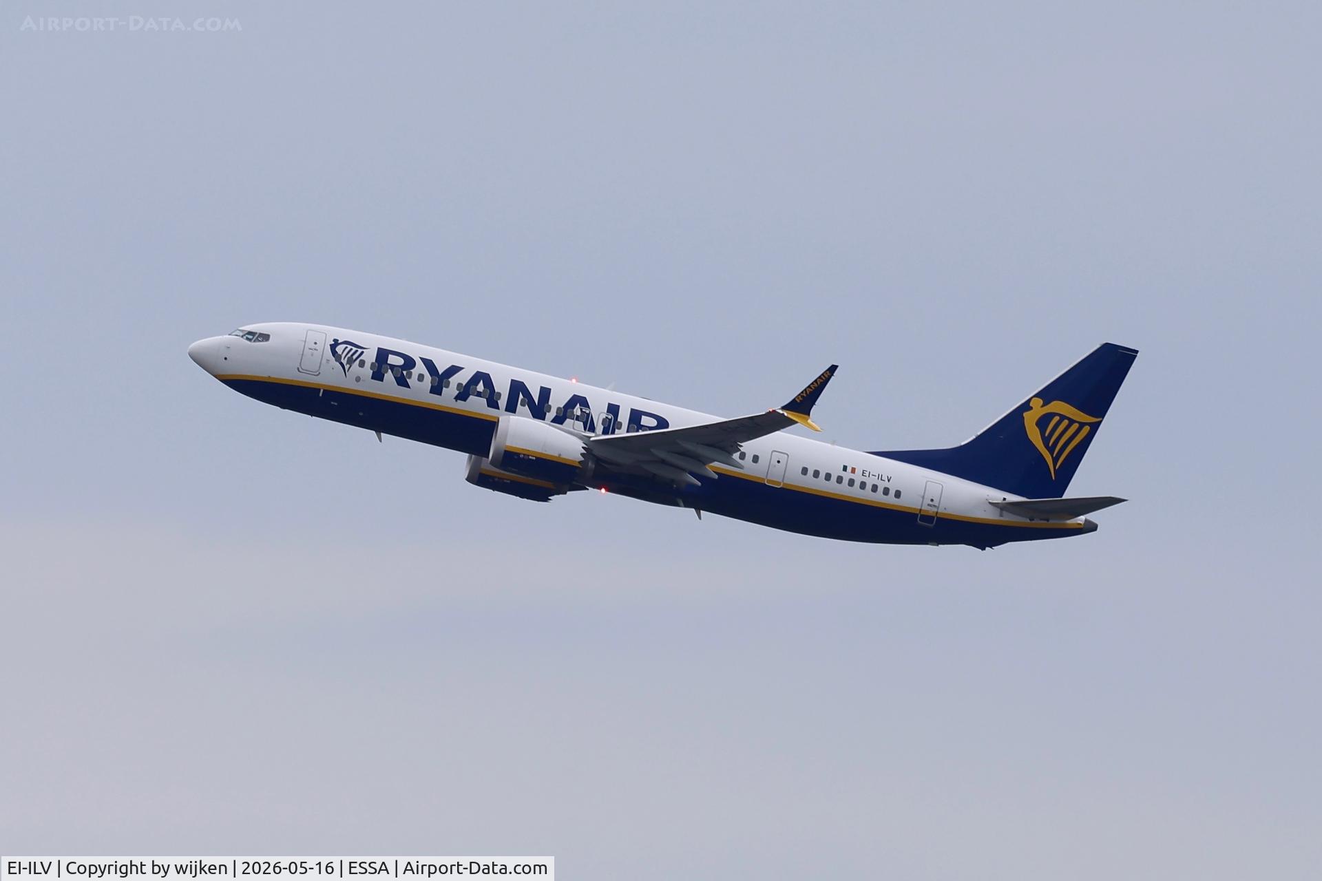 EI-ILV, 2026 Boeing 737-8200 (MAX 200), c/n 67129 l/n 9431, Rwy 19R