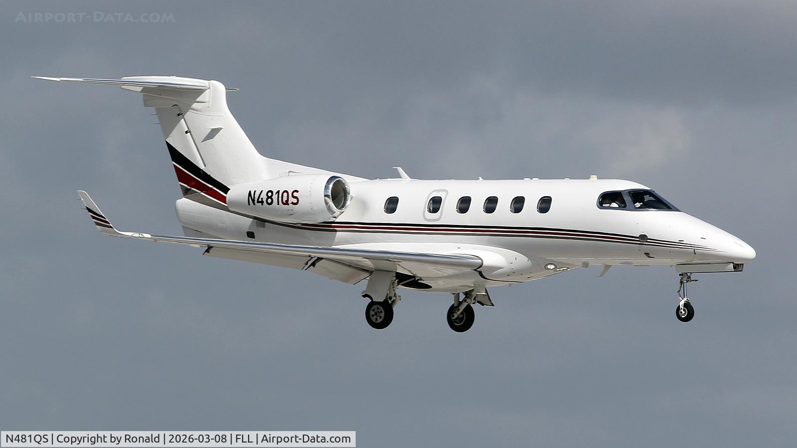 N481QS, 2024 Embraer EMB-505 Phenom 300, c/n EMB-505 Phenom 300, at fll