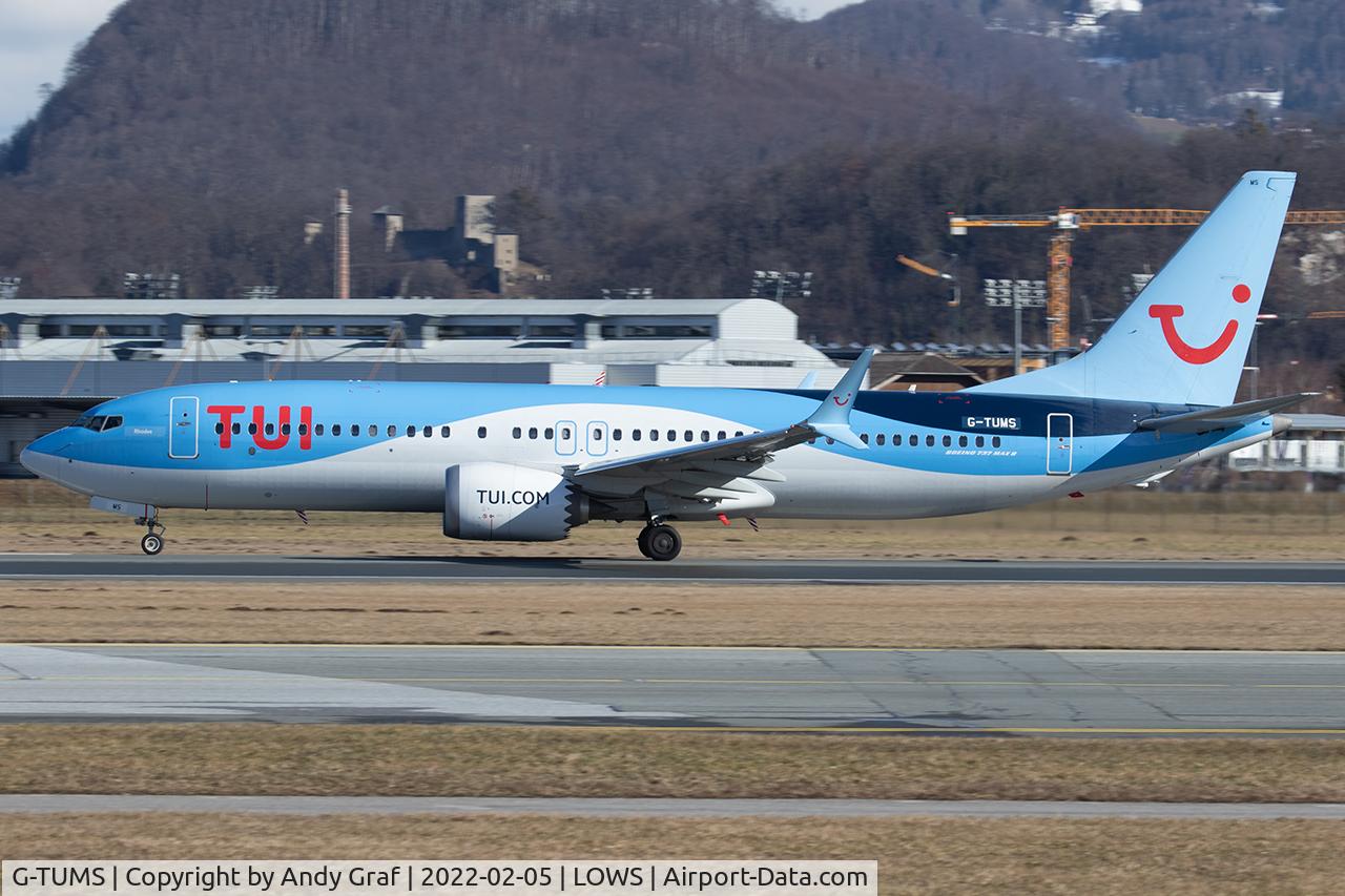 G-TUMS, 2018 Boeing 737-8 MAX, c/n 44589, TUI 737 Max 8