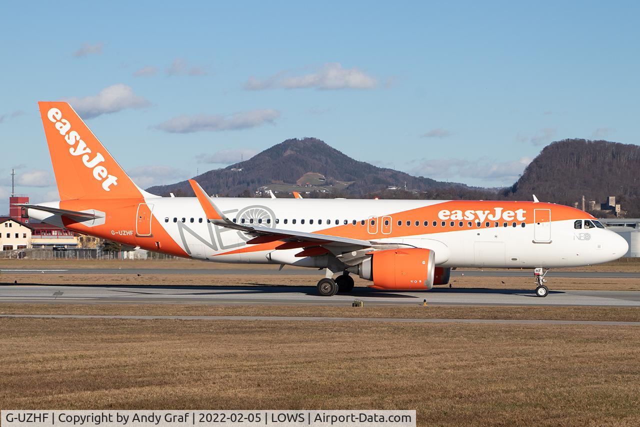 G-UZHF, 2018 Boeing 737-8 MAX, c/n 44589, Easyjet A320N