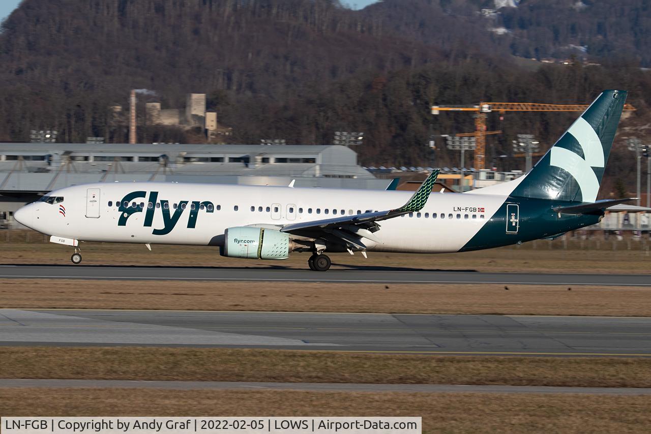 LN-FGB, 2013 Boeing 737-82R, c/n 40881, Flyr 737-800