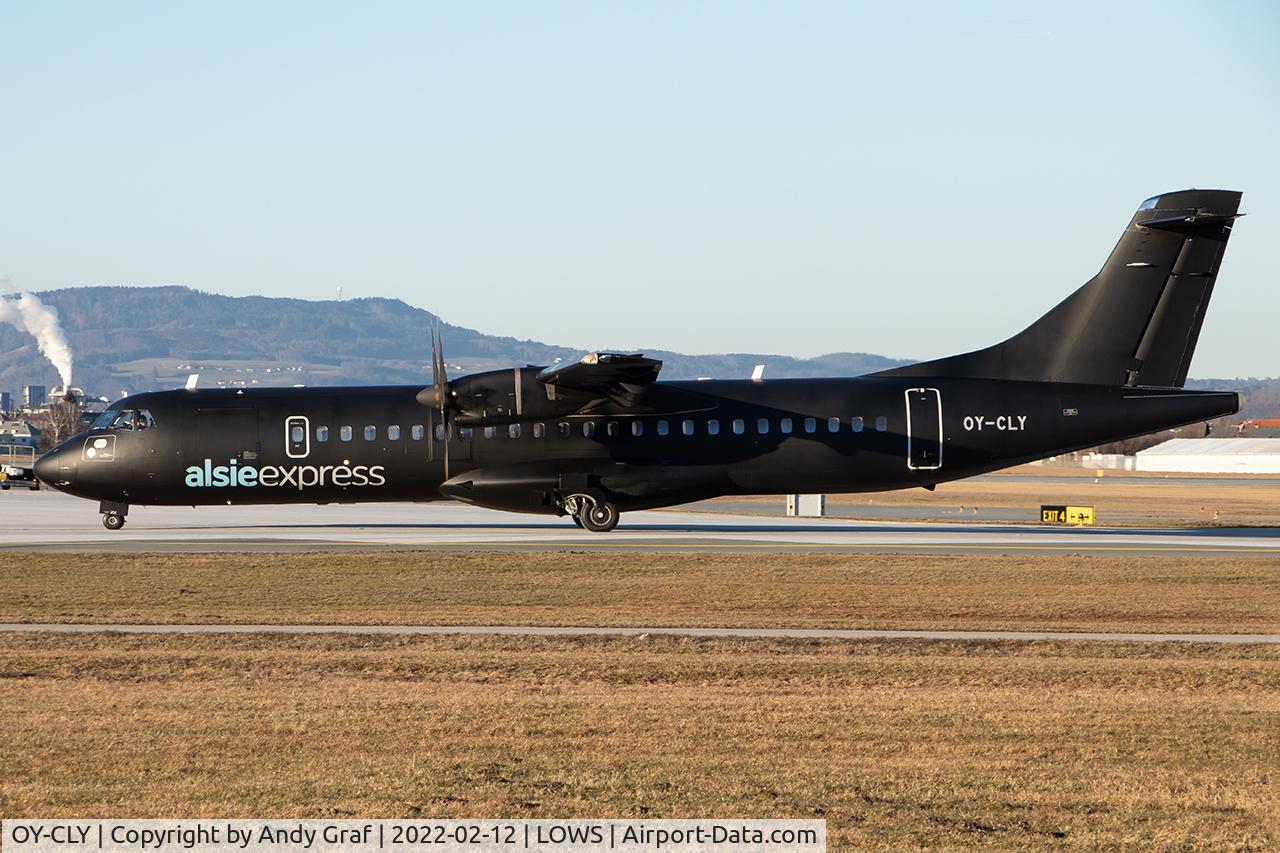 OY-CLY, 2008 ATR 72-212A, c/n 799, Air Alisie ATR72