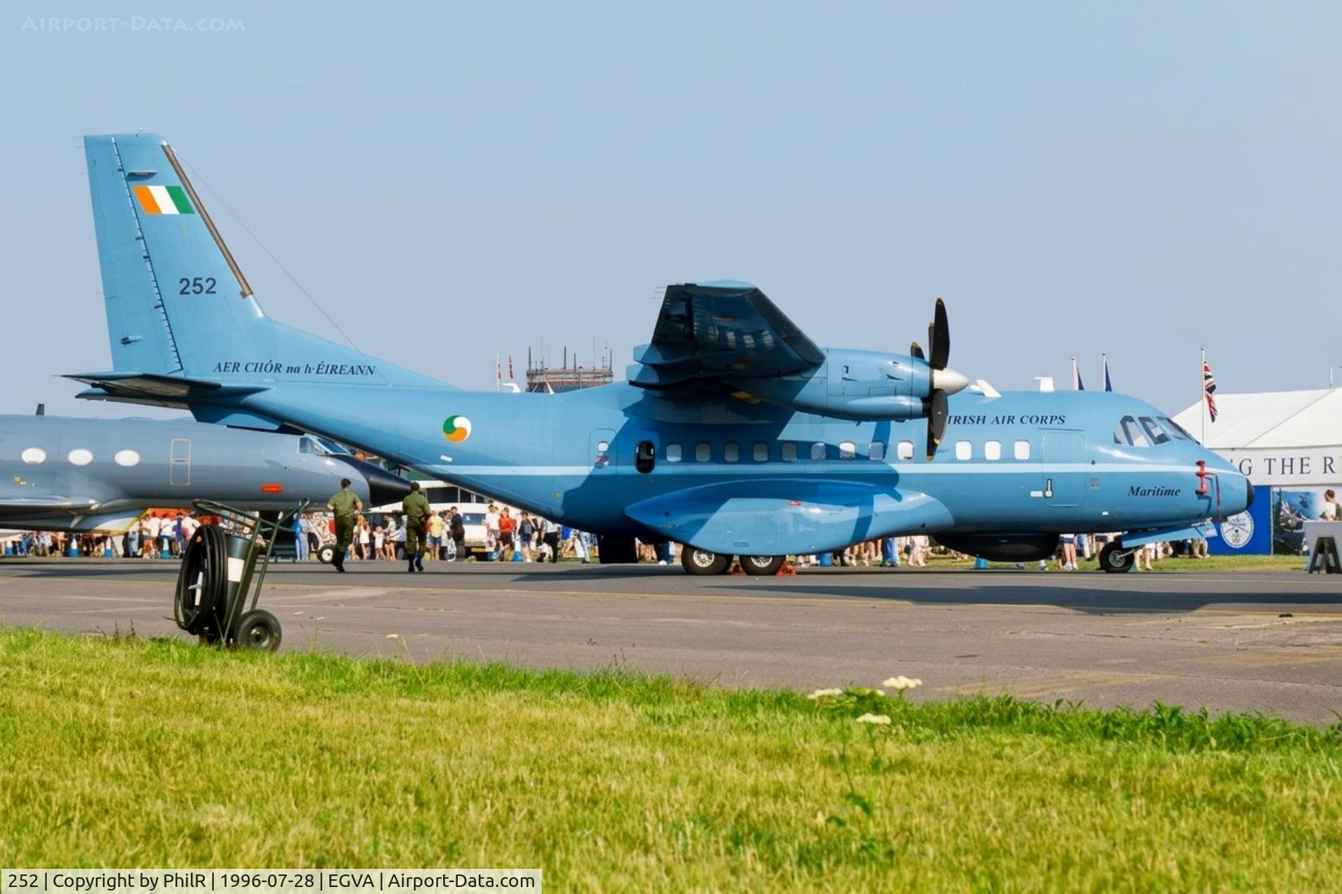 252, 1994 Airtech CN-235-100M, c/n C085, 252 1993 Airtech CN235MPA Persuader Irish Air Force IAT
