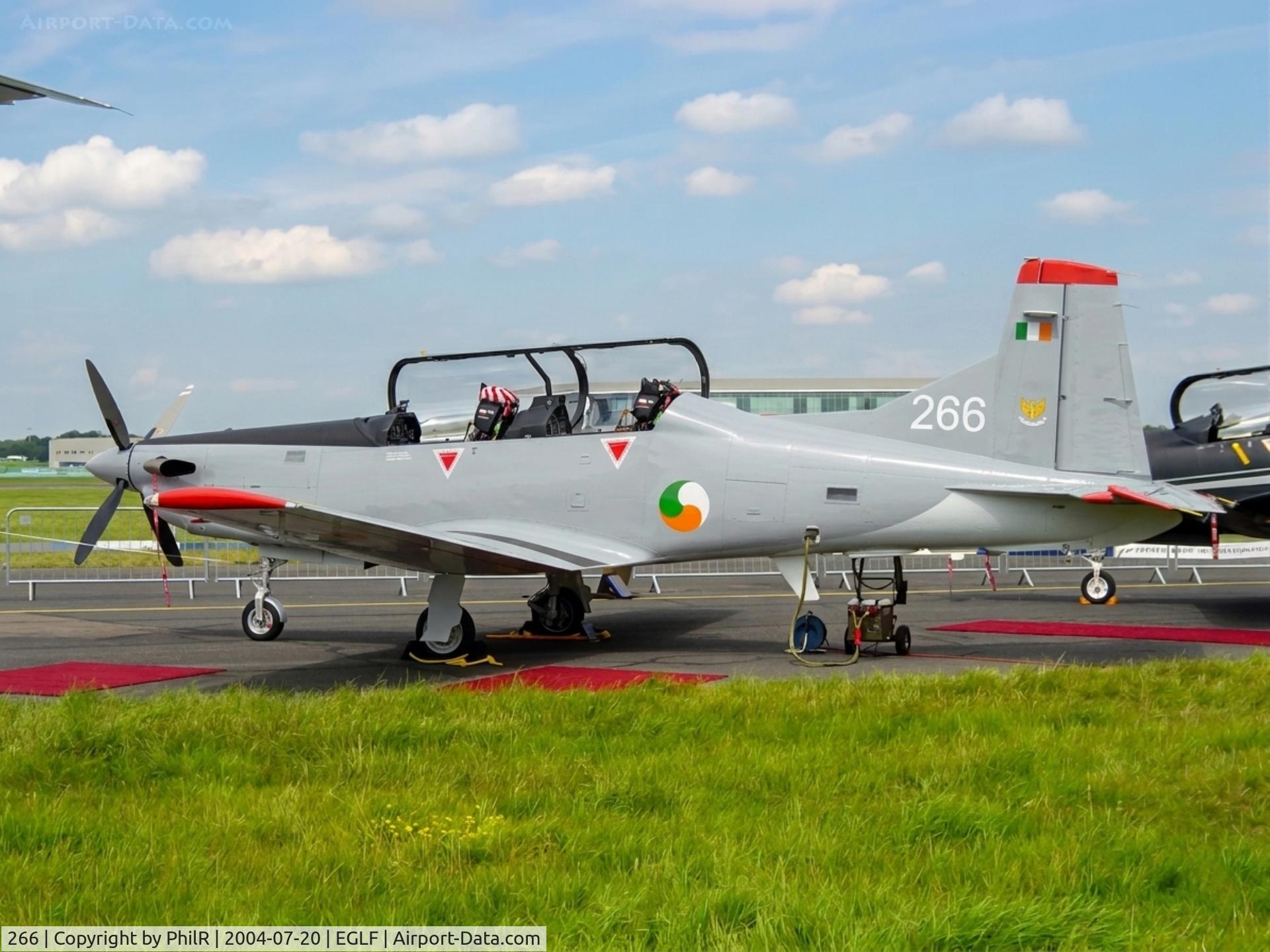266, Pilatus PC-9M, c/n 661, 266 2004 Pilatus PC-9 IAC SBAC
