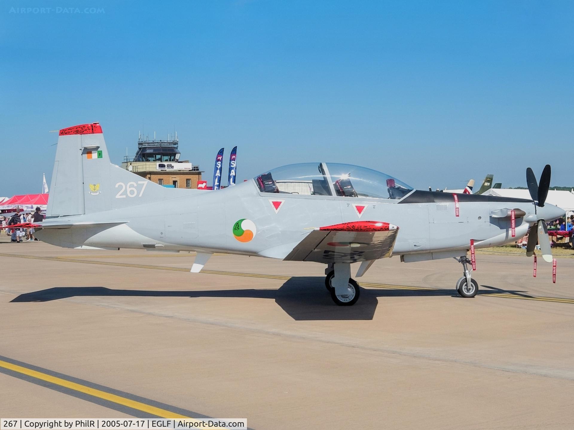 267, Pilatus PC-9M, c/n 662, 267 2009 Pilatus PC-9M IAC RIAT