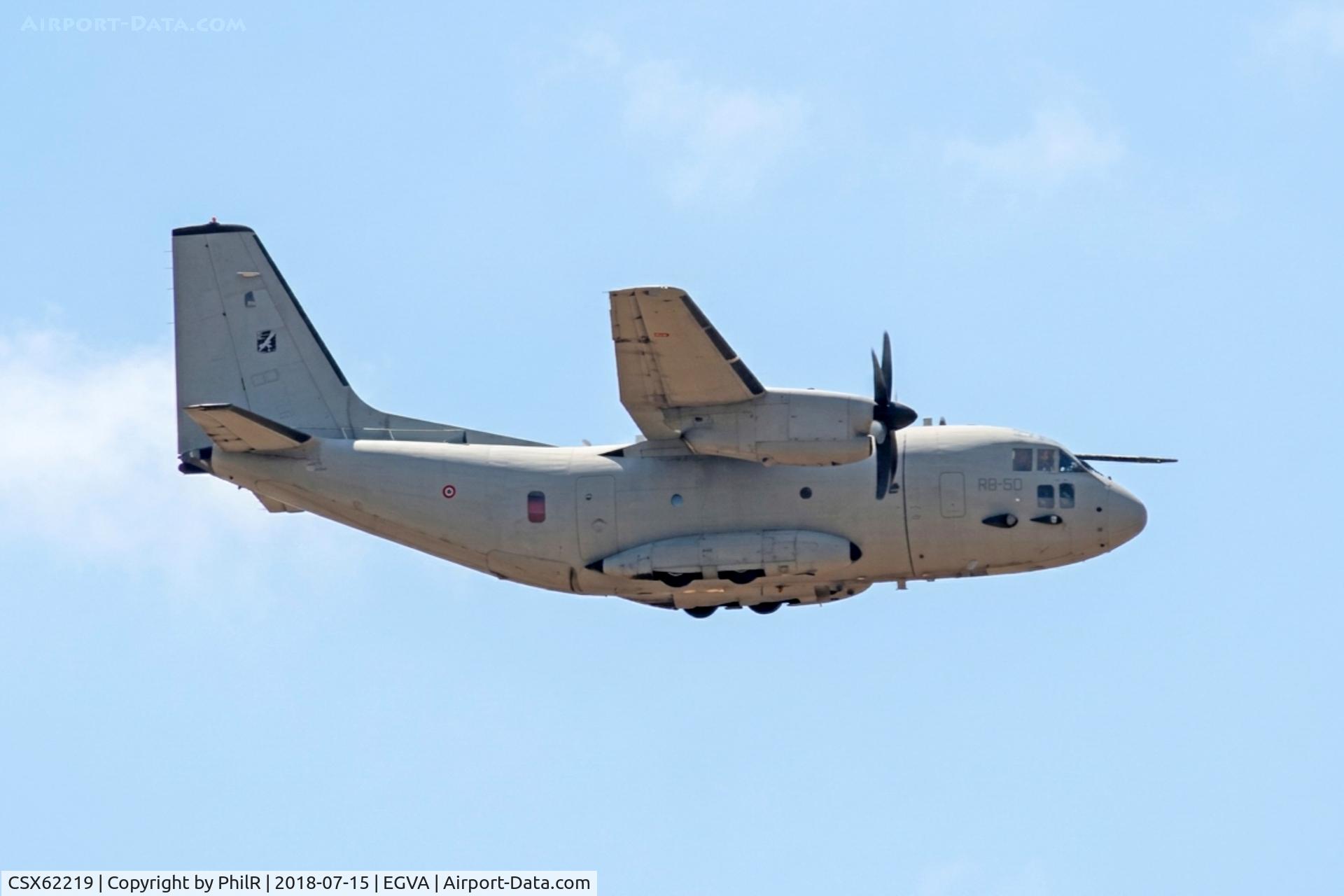 CSX62219, Alenia C-27J Spartan, c/n 4119, cSX62219 RS-50 Leonardo C-27J Spartan Italian AF RIAT Fairford
