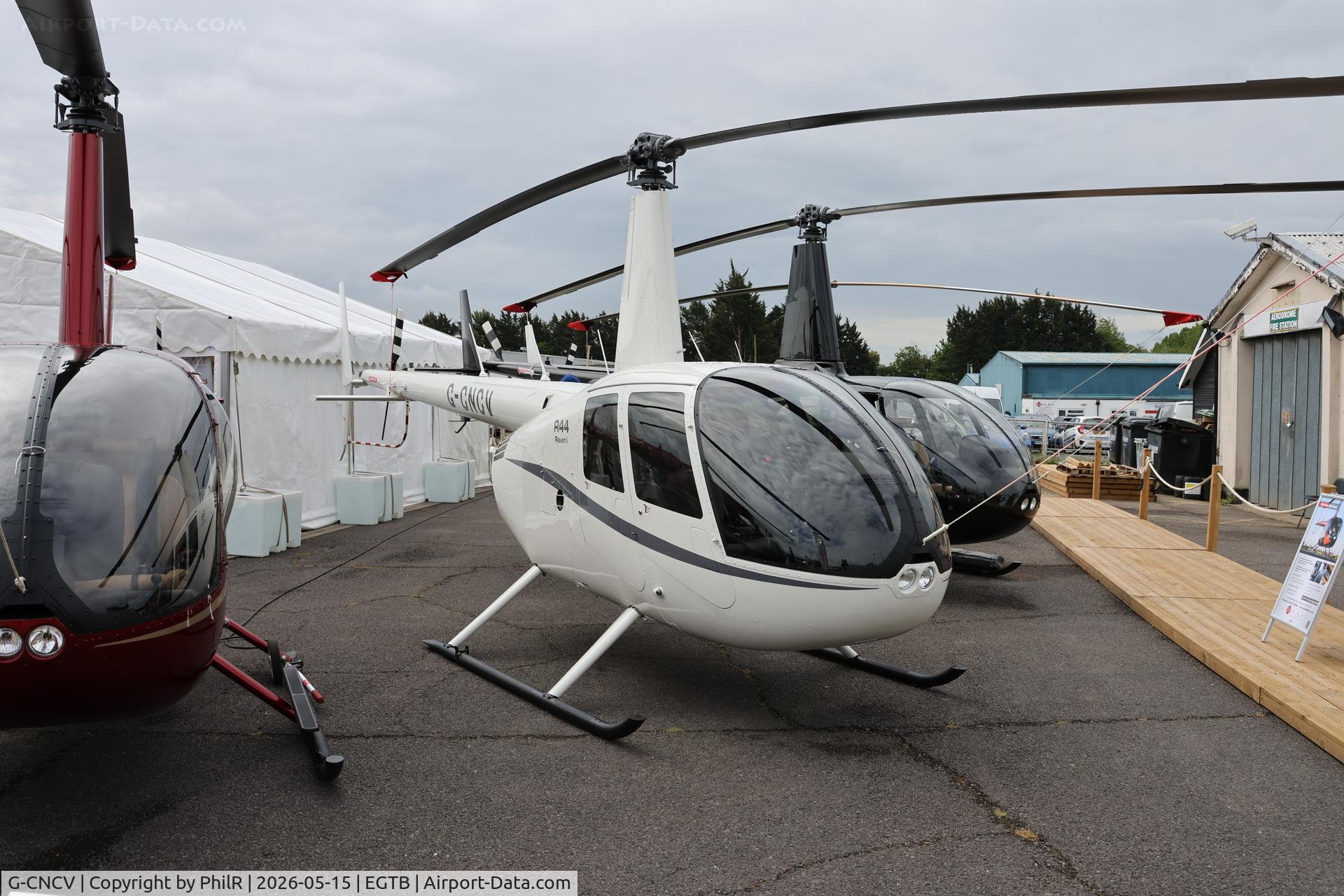 G-CNCV, 2008 Cirrus SR20 G3 GTS, c/n 2009, G-CNCV 2026 Robinson R44 Raven I Private Flyer Fest Booker
