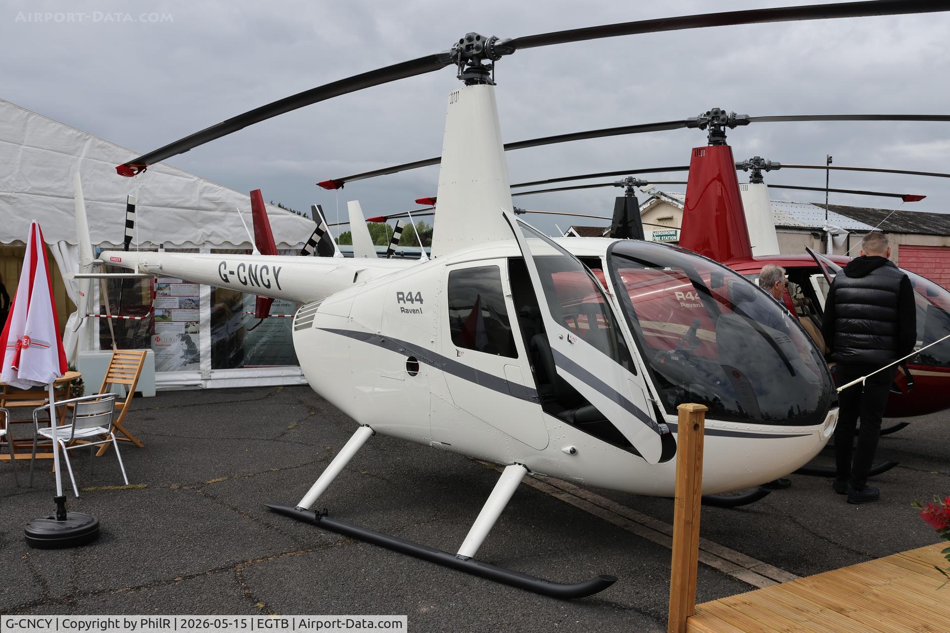 G-CNCY, 2008 Cirrus SR20 G3 GTS, c/n 2009, G-CNCY 2026 Robinson R44 Raven I Private Flyer Fest Booker 
