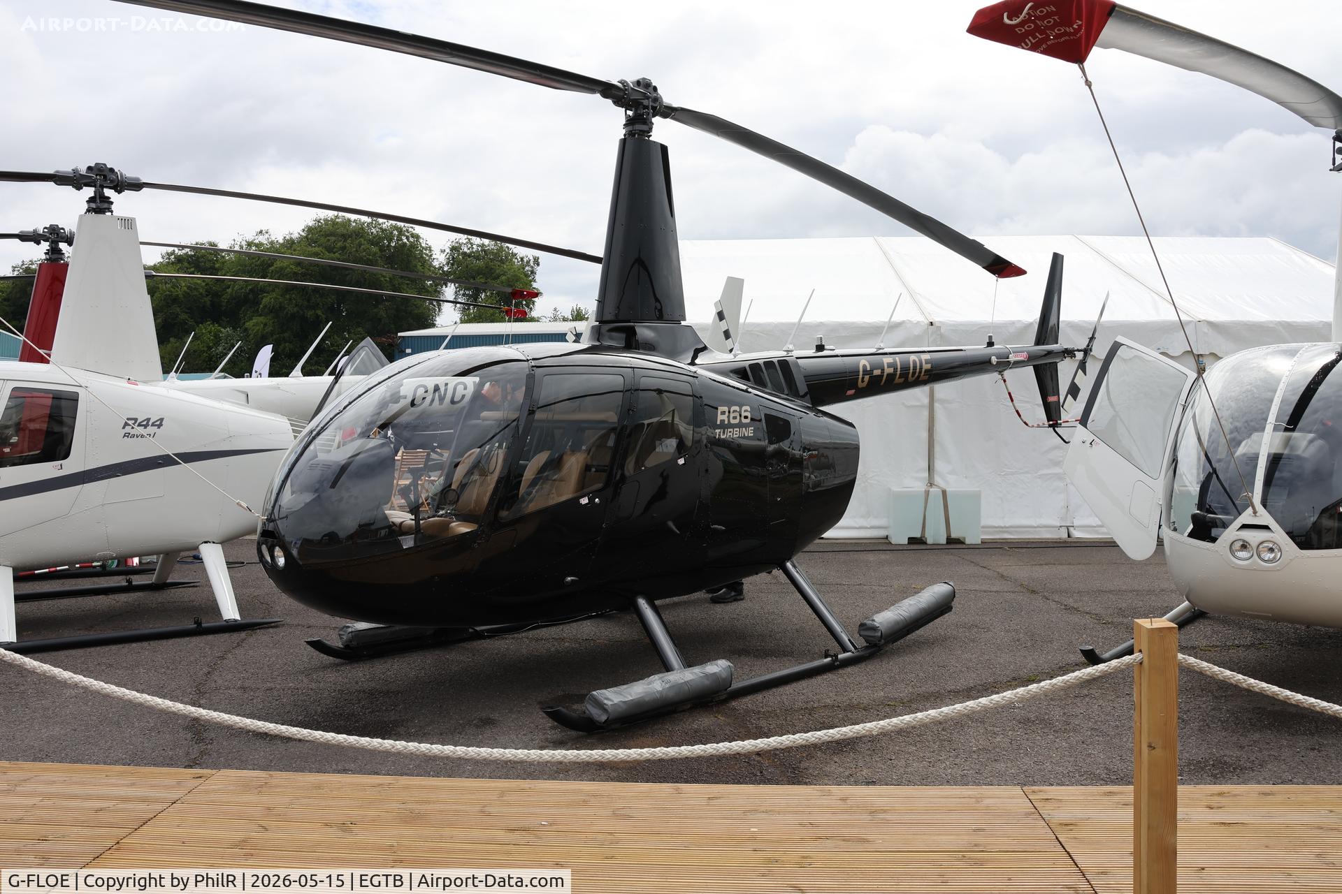 G-FLOE, 2015 Robinson R66 Turbine, c/n 0631, G-FLOE 2015 Robinson R66 Turbine Private Flyer Fest Booker 
