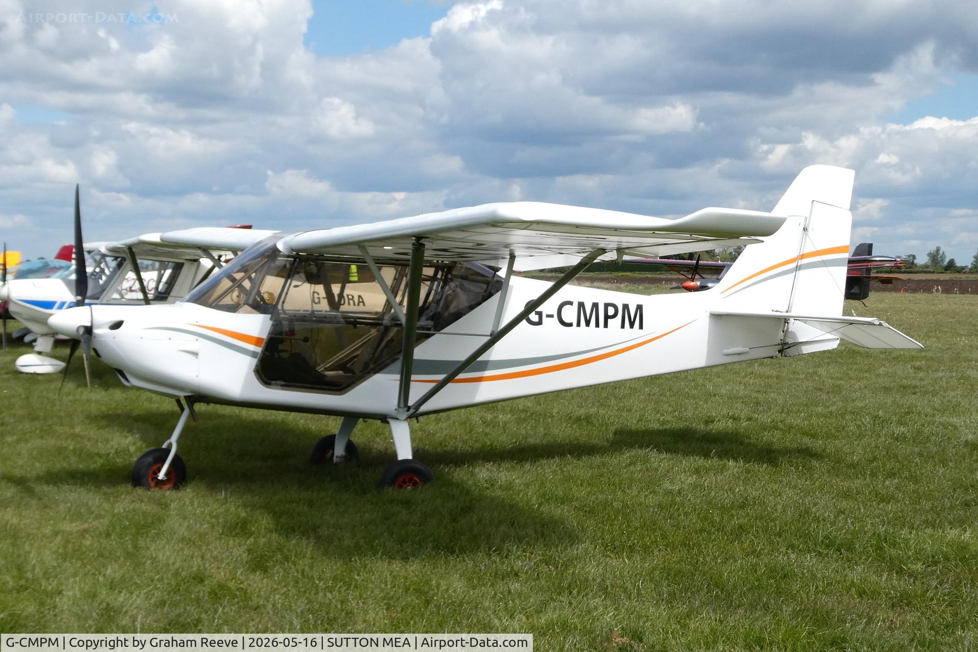 G-CMPM, 2023 Flylight Airsports Ltd Skyranger Nynja, c/n 365-20, Parked at Sutton Meadows.
