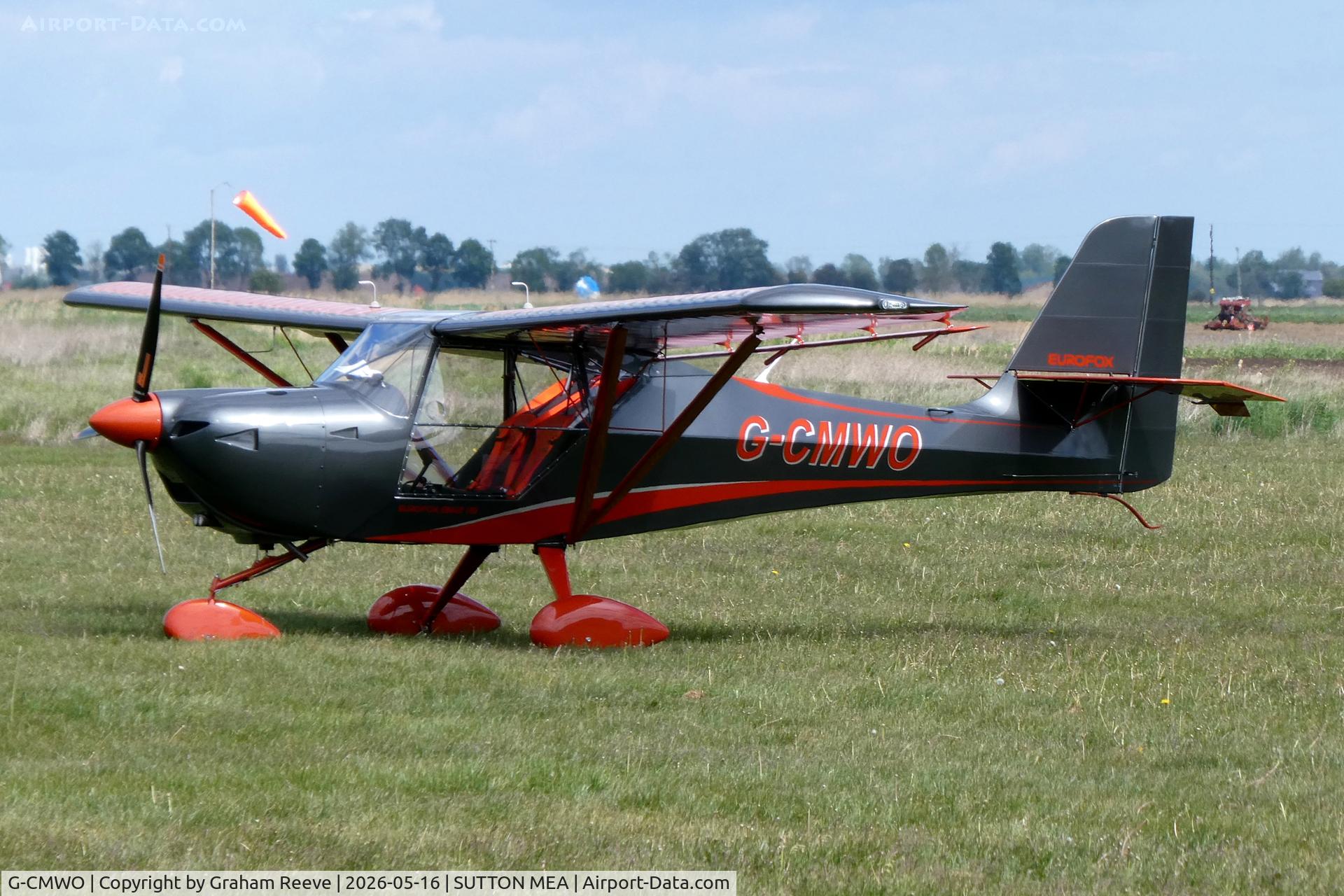 G-CMWO, 2024 Aeropro Eurofox 3K, c/n 67123-1, Parked at Sutton Meadows.