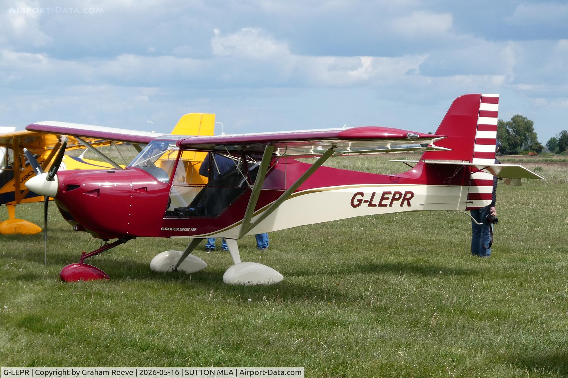 G-LEPR, 2019 Aeropro EuroFOX 3k, c/n 56519, Parked at Sutton Meadows.