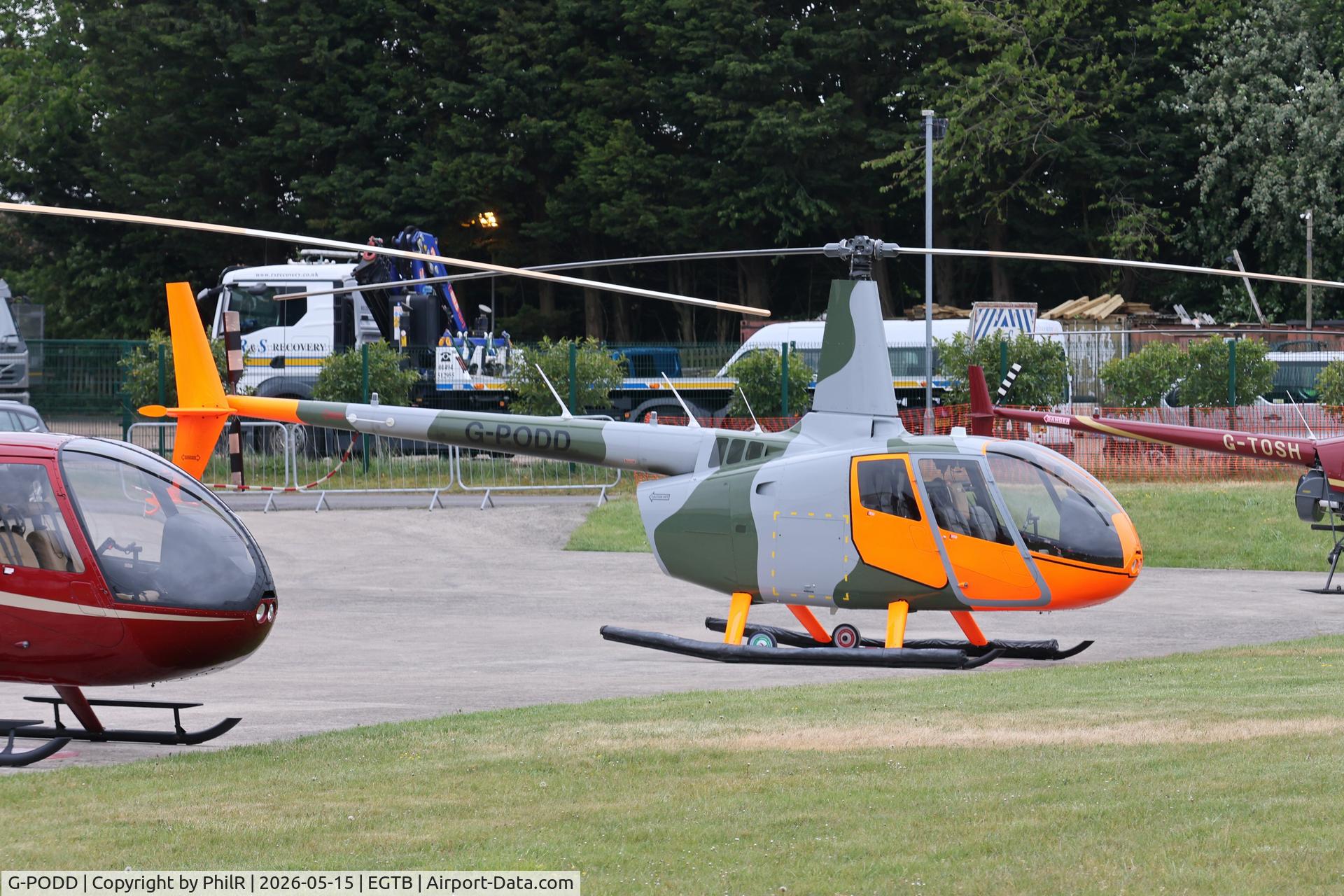 G-PODD, 2016 Robinson R66 Turbine, c/n 0727, G-PODD 2016 Robinson R66 Turbine Private Flyer Fest Booker 
