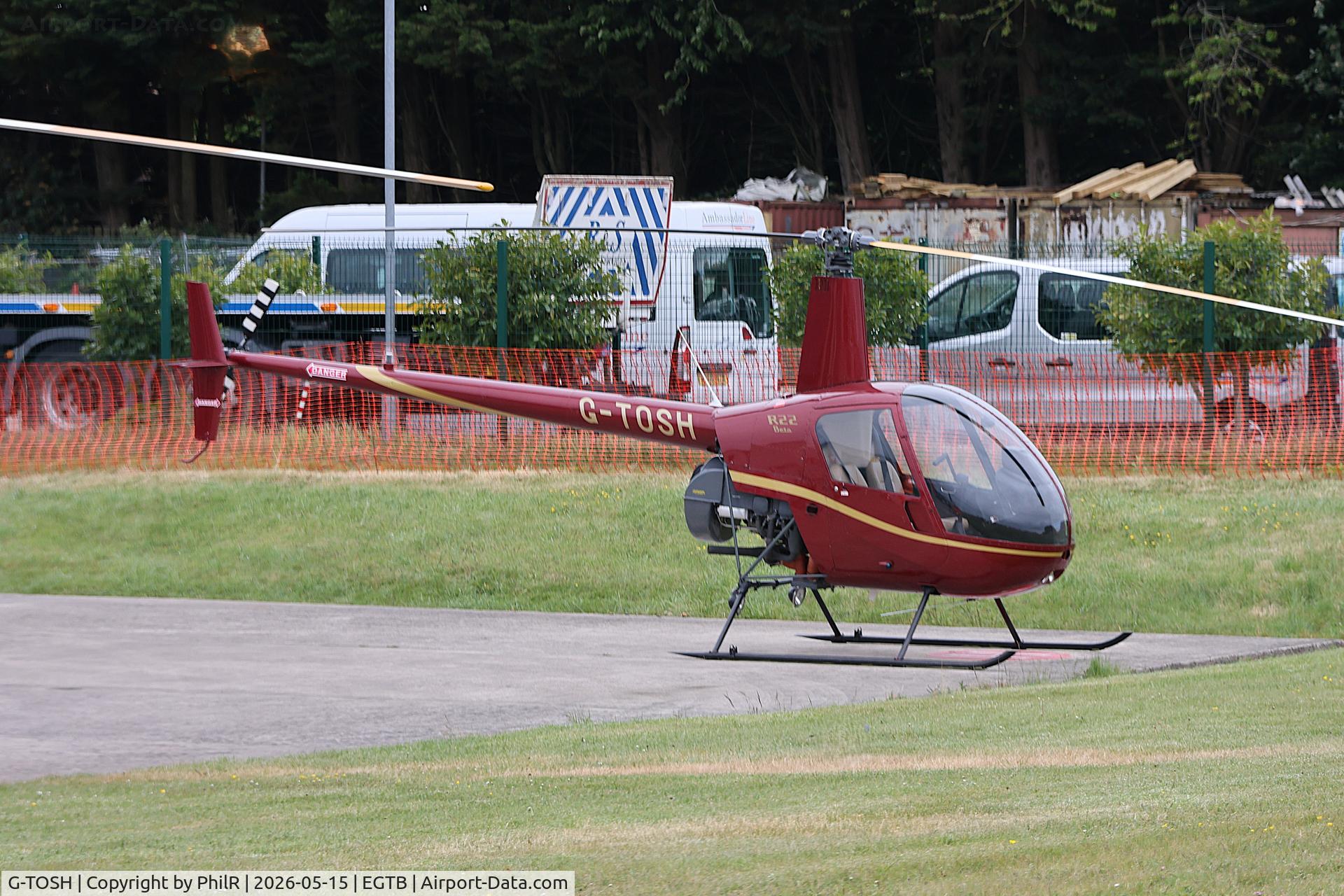 G-TOSH, 1988 Robinson R22 Beta, c/n 0933, G-TOSH 1988 Robinson R22 Beta Private Flyer Fest Booker 