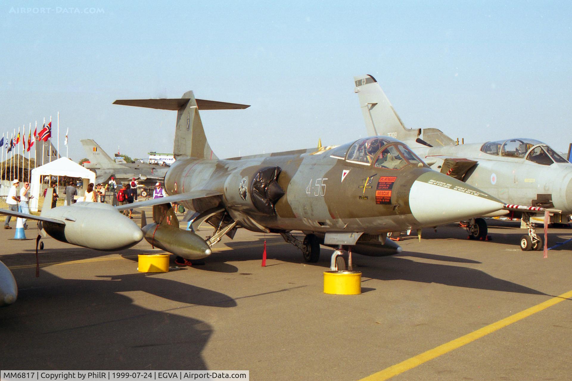 MM6817, Aeritalia F-104S-ASA Starfighter, c/n 1117, MM6817 Lockheed F-104S Starfighter ItalianAF RIA
